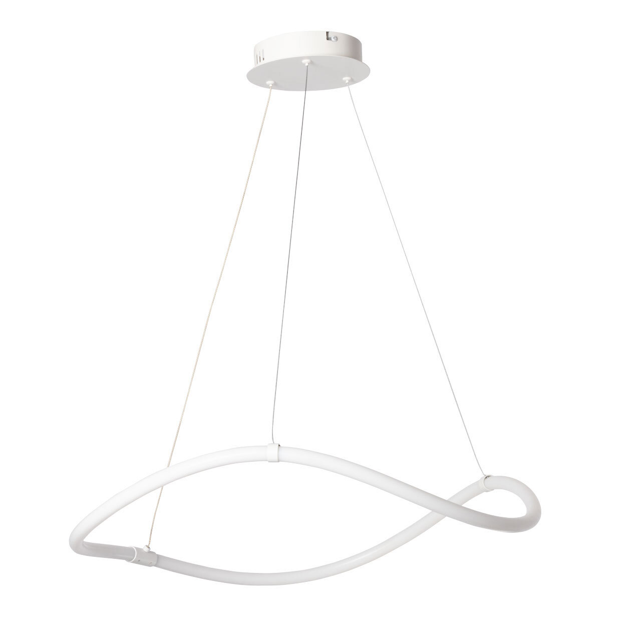 Изображение товара Современный светильник подвесной De Markt 312014001 30 Вт белый дизайн