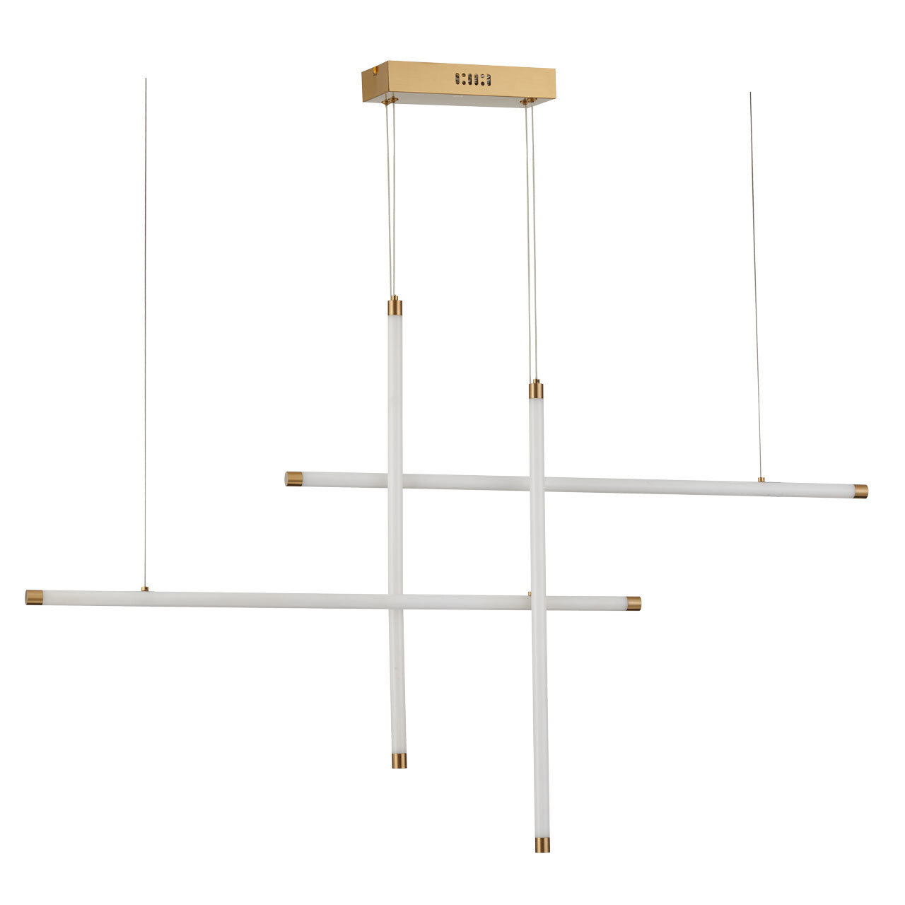 Изображение товара Светильник подвесной De markt 675015704 с пультом управления 10.05 м² изменение оттенков белого свет цвет жёлтый/золотой