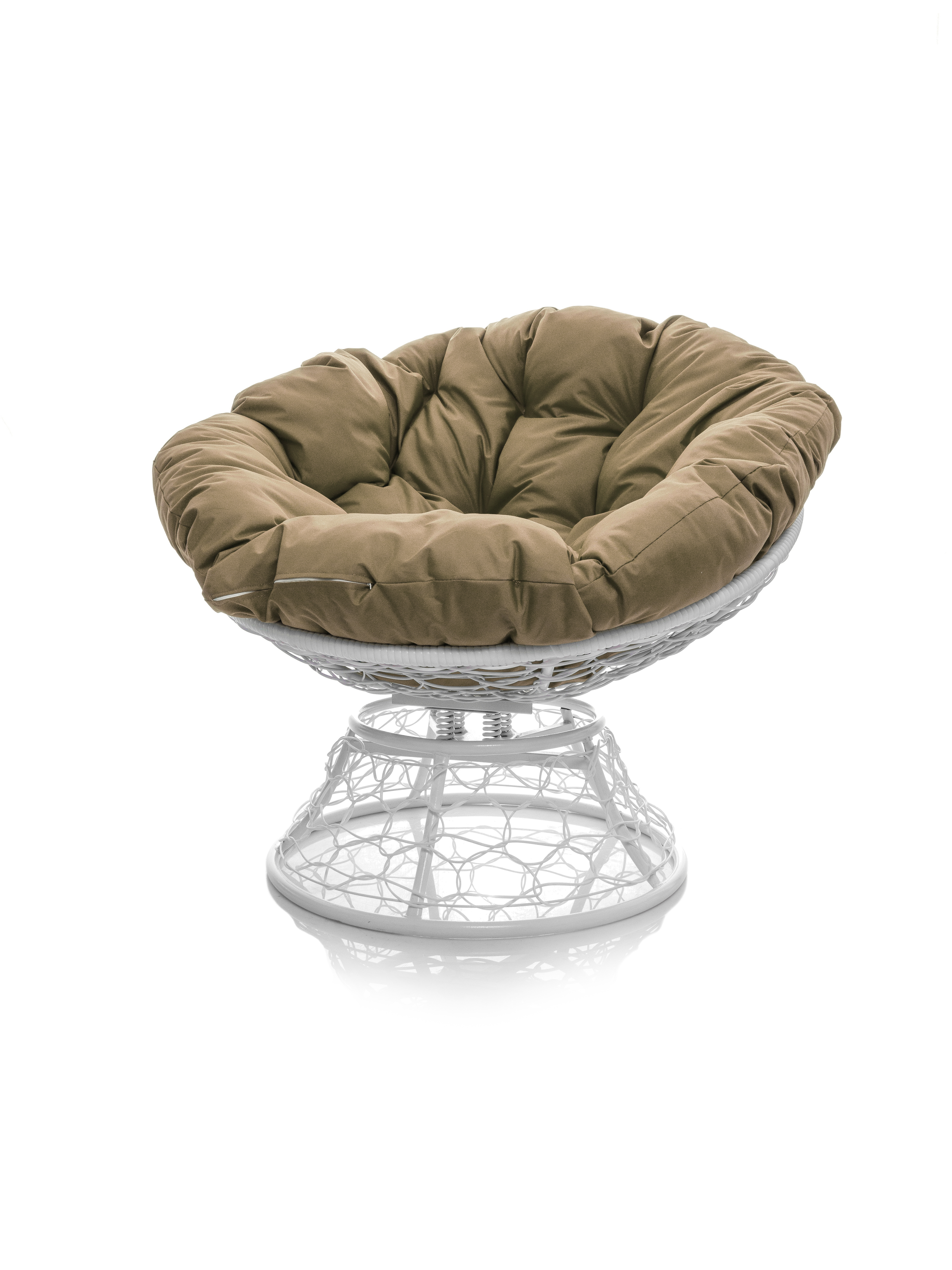 Изображение товара Кресло садовое М-group Папасан из искусственного ротанга и стали