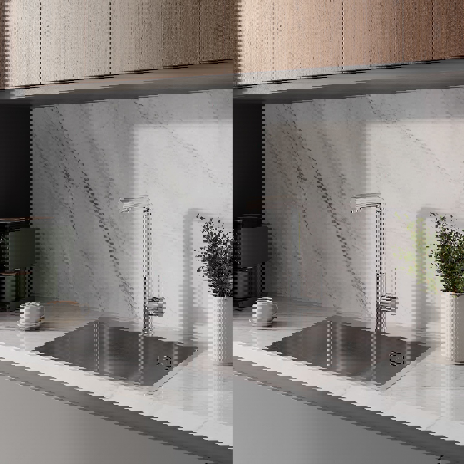 Изображение товара Смеситель для кухни однорычажный Iddis Rulsblfi05 высота 28.4 см цвет хром