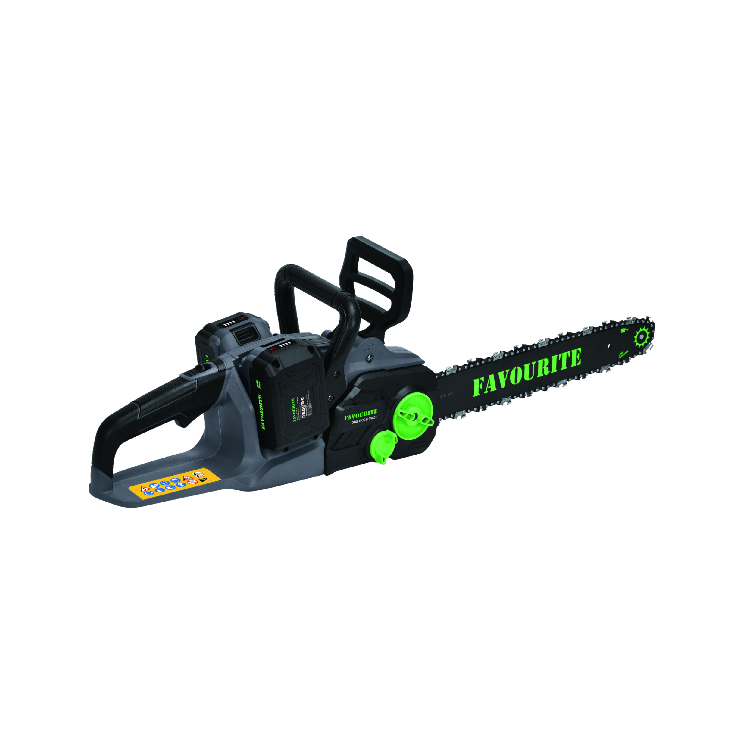 Изображение товара Пила аккумуляторная бесщёточная Favourite Obs gc2b prof 40 В шина 40 см 2x4 Ач АКБ и ЗУ в комплекте