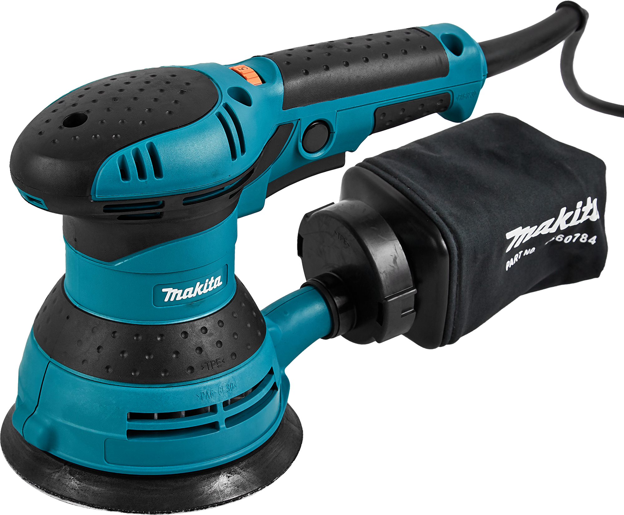 Изображение товара Эксцентриковая шлифмашина Makita BO5041 300 Вт 125 мм пылеудаление