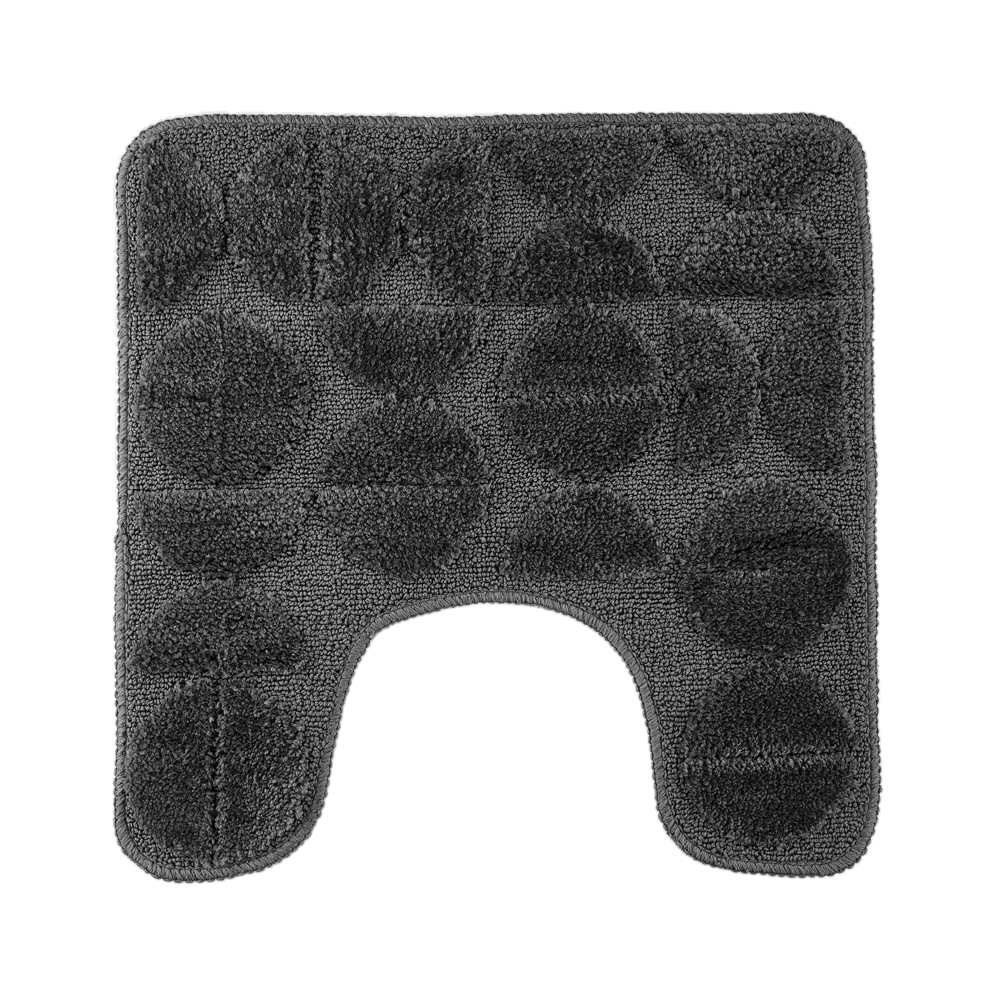 Изображение товара Коврик для туалета Verran Disegno 024-02 50x50 см цвет серый