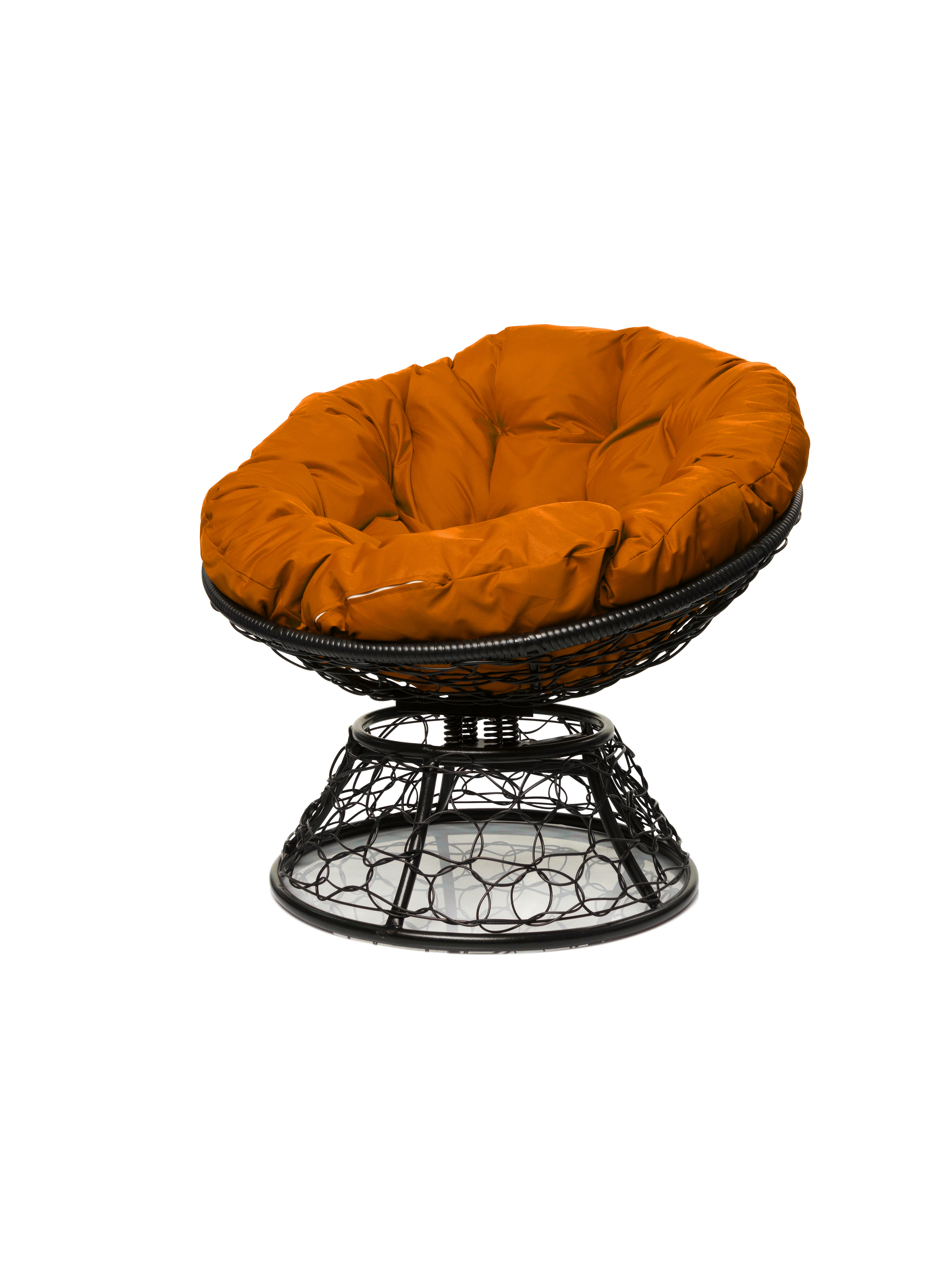 Изображение товара Кресло садовое M-group 12050407 Папасан 98 см x 58 см x 79 см искусственный ротанг черный