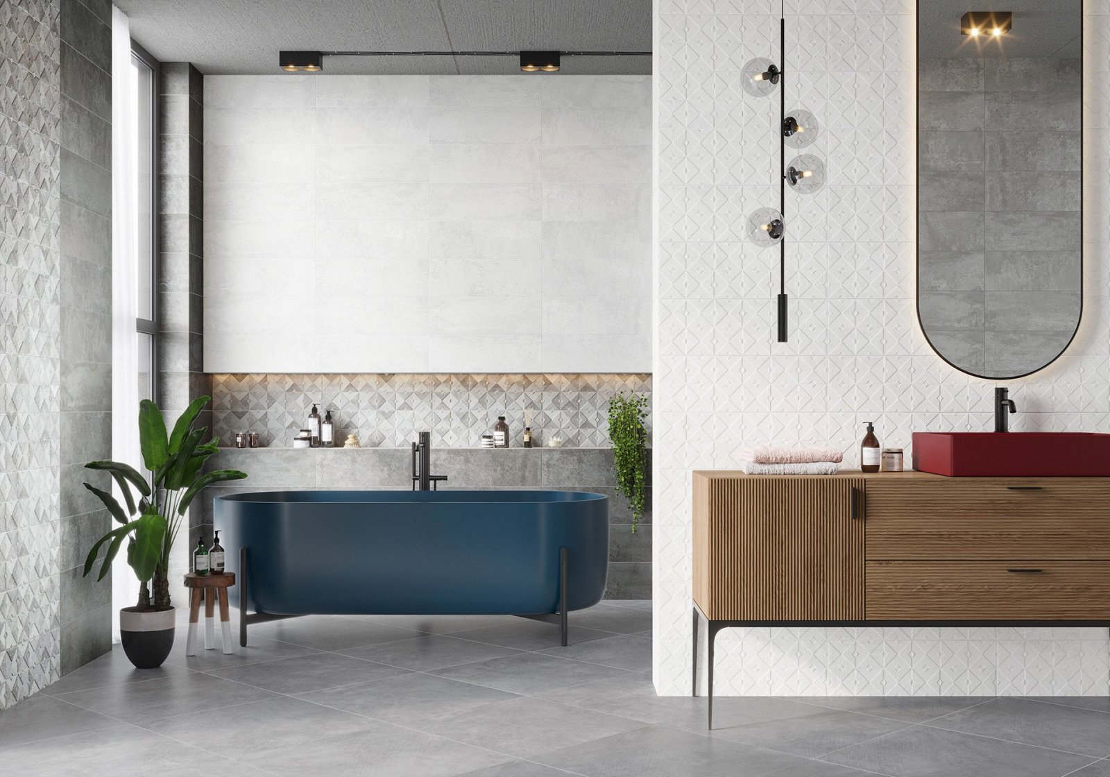 Изображение товара Керамическая плитка Alma Ceramica Mars 200x600 белая