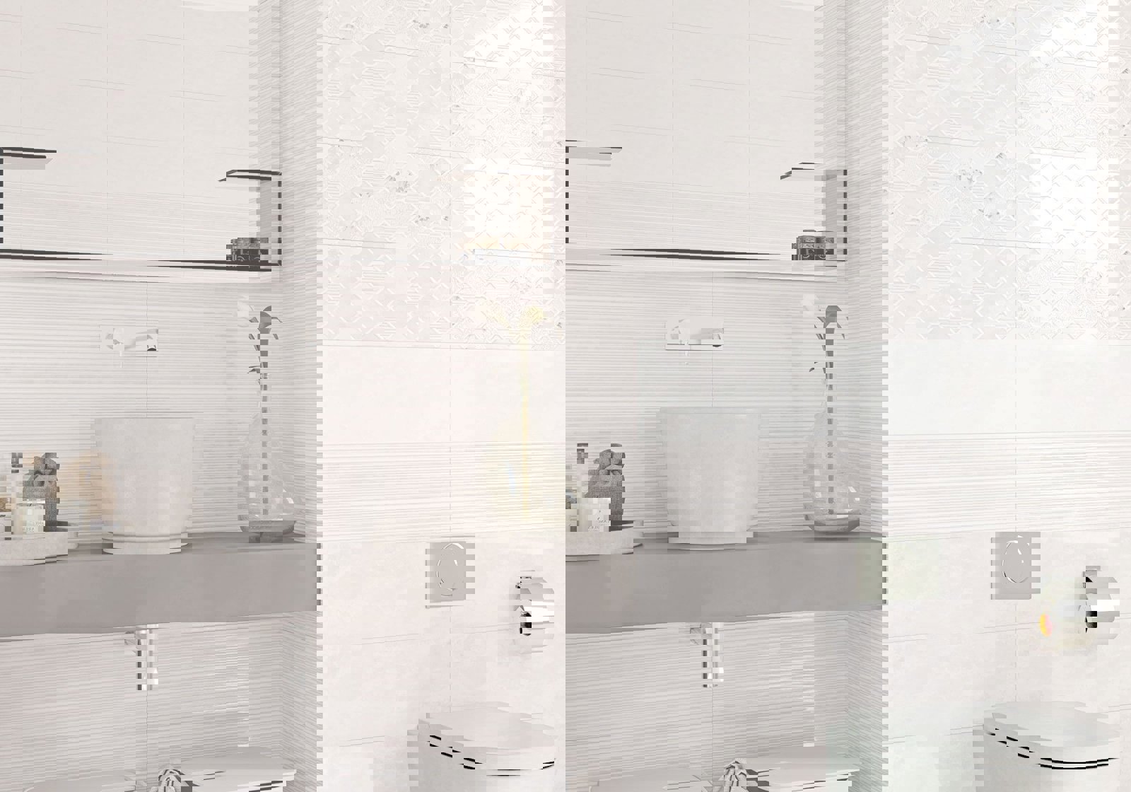 Изображение товара Керамическая плитка Alma Ceramica TWU11RXN004 20x60 см бежевый для стен