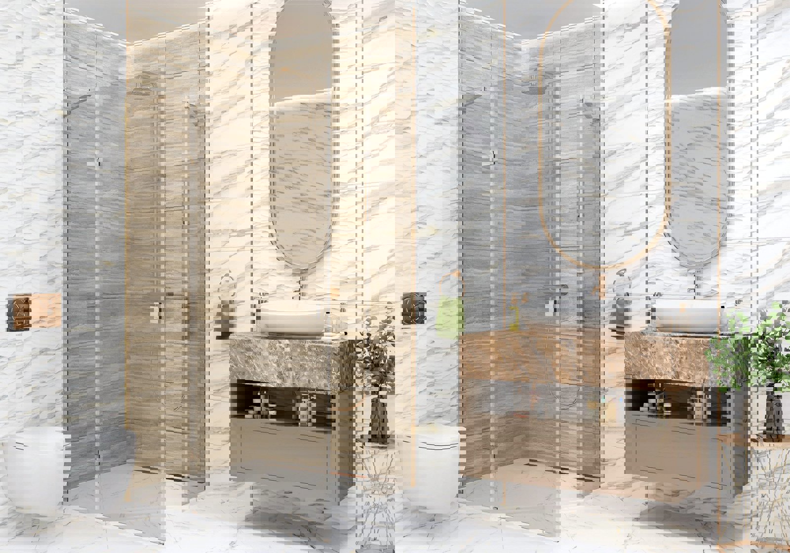 Изображение товара Керамическая плитка Alma Ceramica TWU09CRS004 24.9x50 см белая