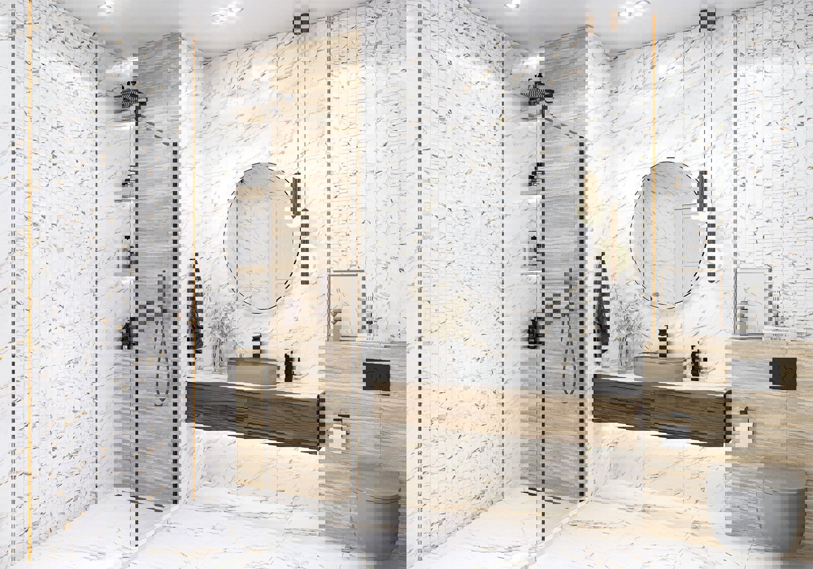 Изображение товара Керамическая плитка Alma Ceramica TWU09DKT004 24.9x50 см белая