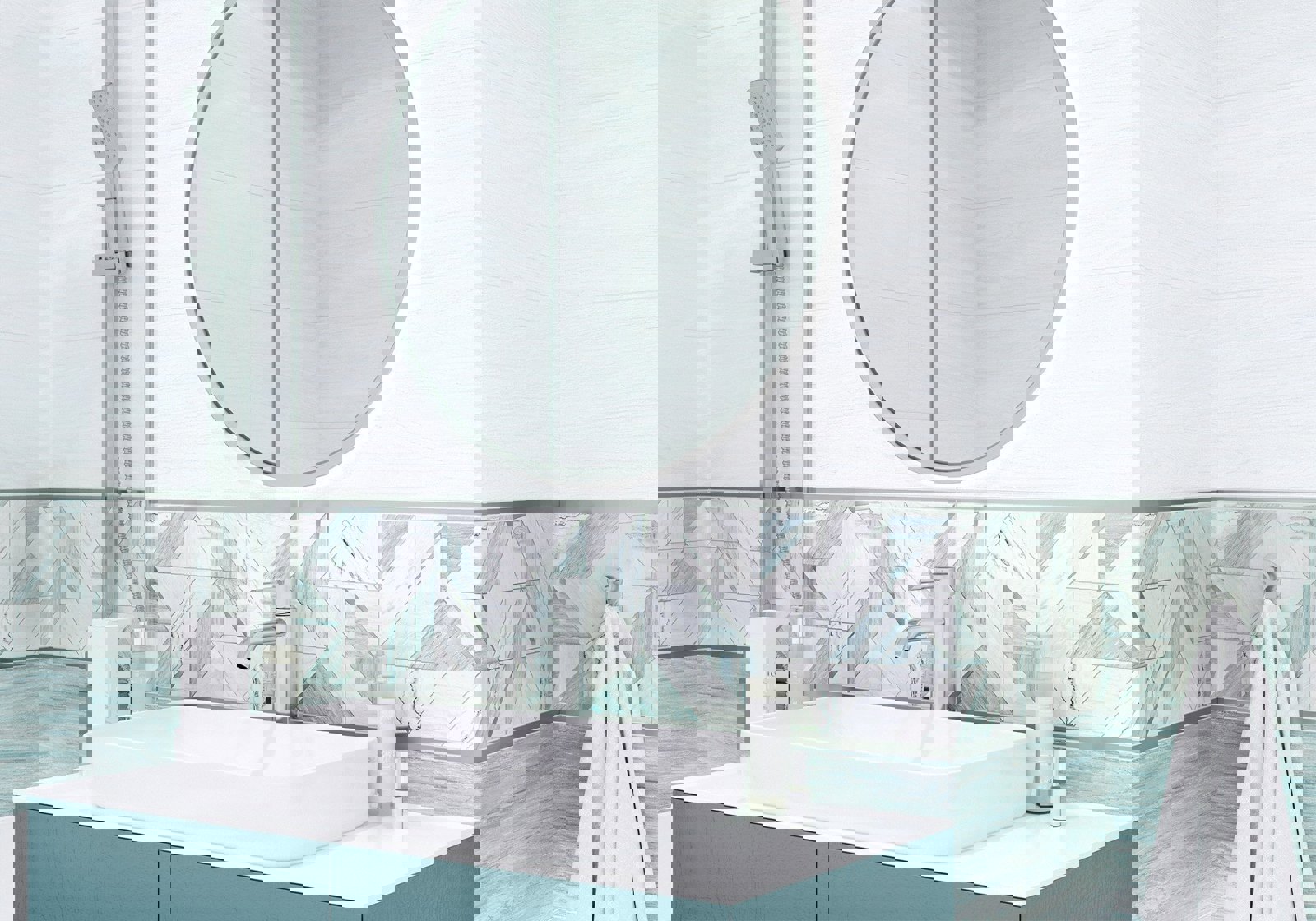 Изображение товара Керамогранит Alma ceramica Westwood GFA92WTD00Rekb 20x90см цвет белый, цена за упаковку