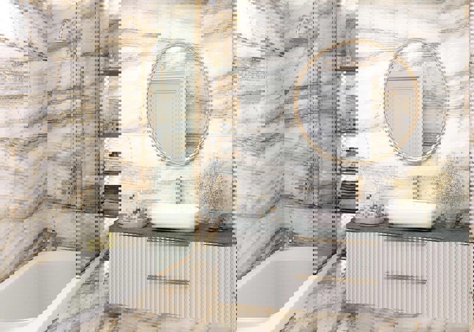 Изображение товара Керамогранит Alma ceramica Fusion GFU57SMD40Lekb 57x57см цвет бежевый, цена за упаковку