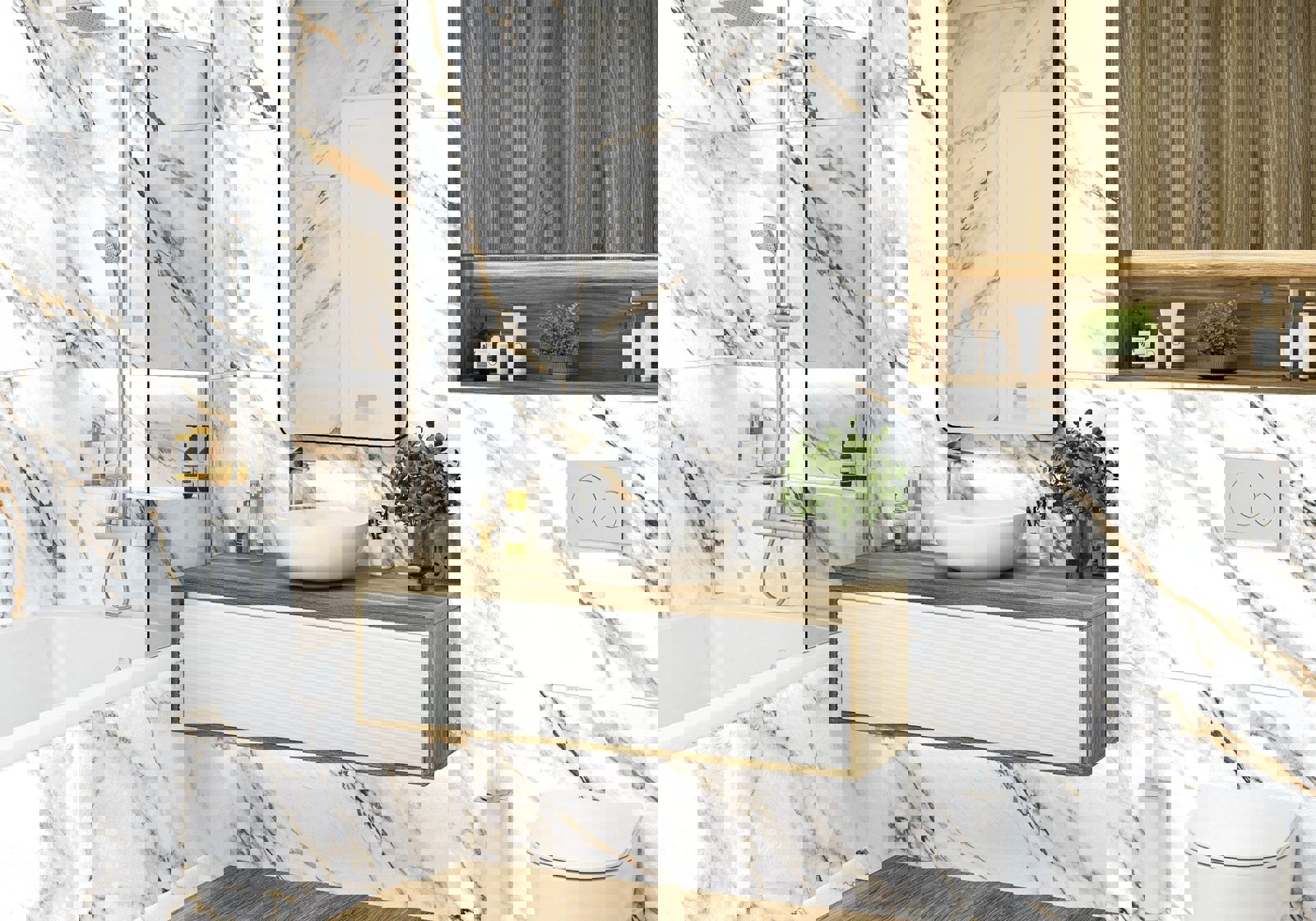 Изображение товара Керамогранит Alma Ceramica Vulcano 57x57 см белый для пола и стен Россия