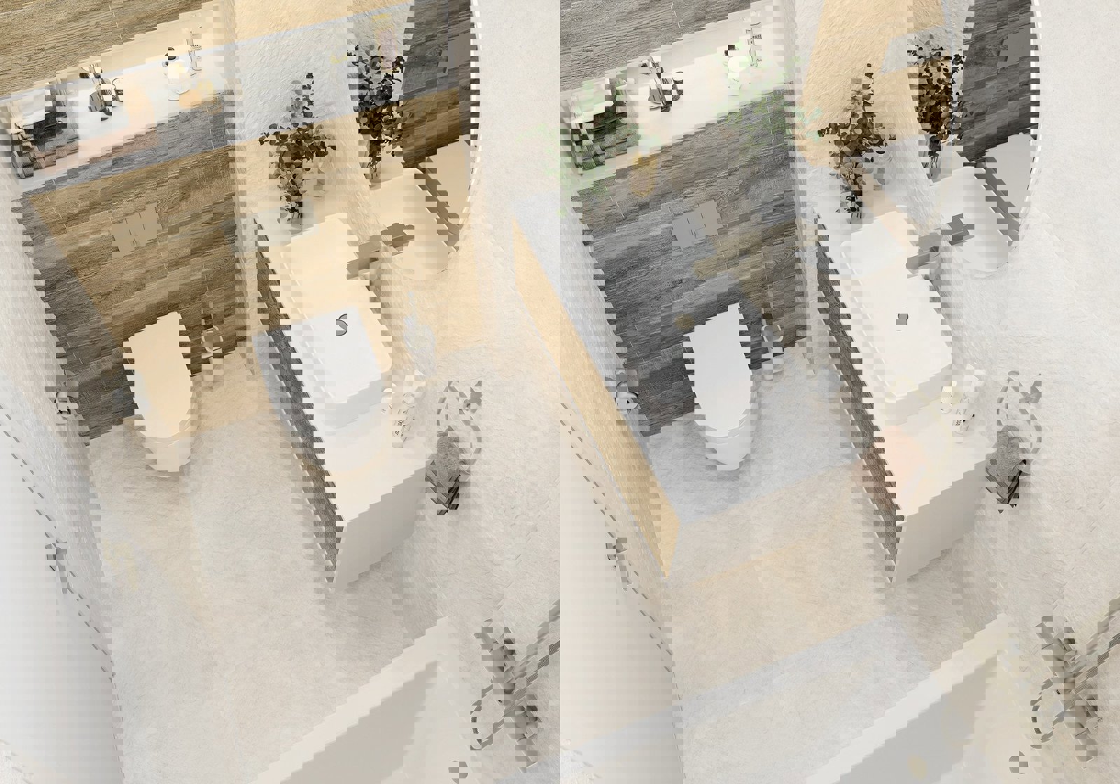 Изображение товара Керамогранит Alma ceramica Toscana GFU57TSC04Rekb 57x57см цвет бежевый, цена за упаковку