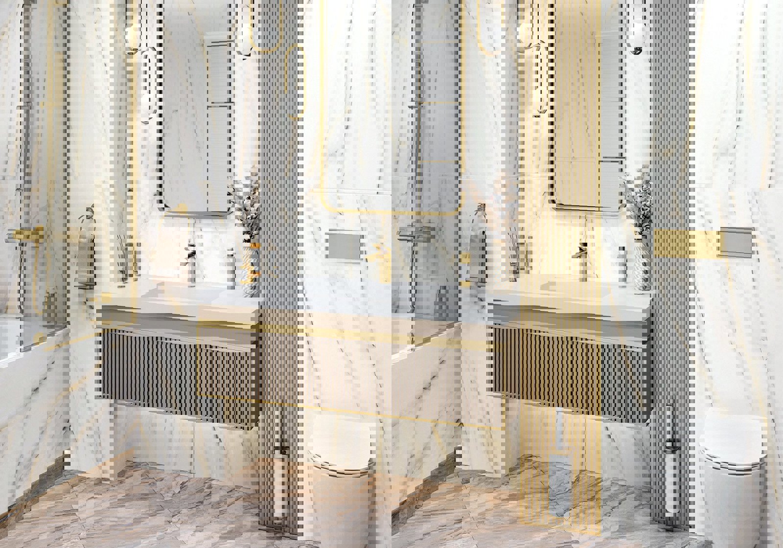 Изображение товара Керамогранит Alma ceramica Bianco chiara 57x57 см белый