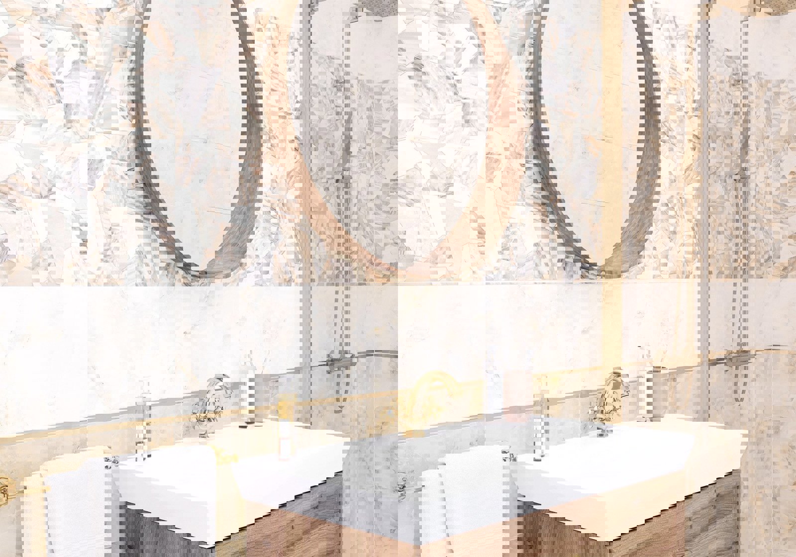 Изображение товара Керамогранит Alma ceramica Nevada GFU04NVD40Lekb 60x60см цвет бежевый, цена за упаковку