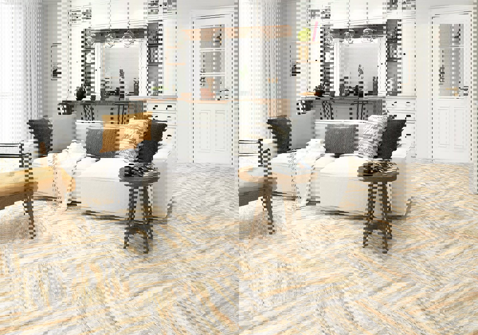 Изображение товара Керамогранит Alma ceramica Denver GFU04DNV44Lekb 60x60см цвет бежевый, цена за упаковку