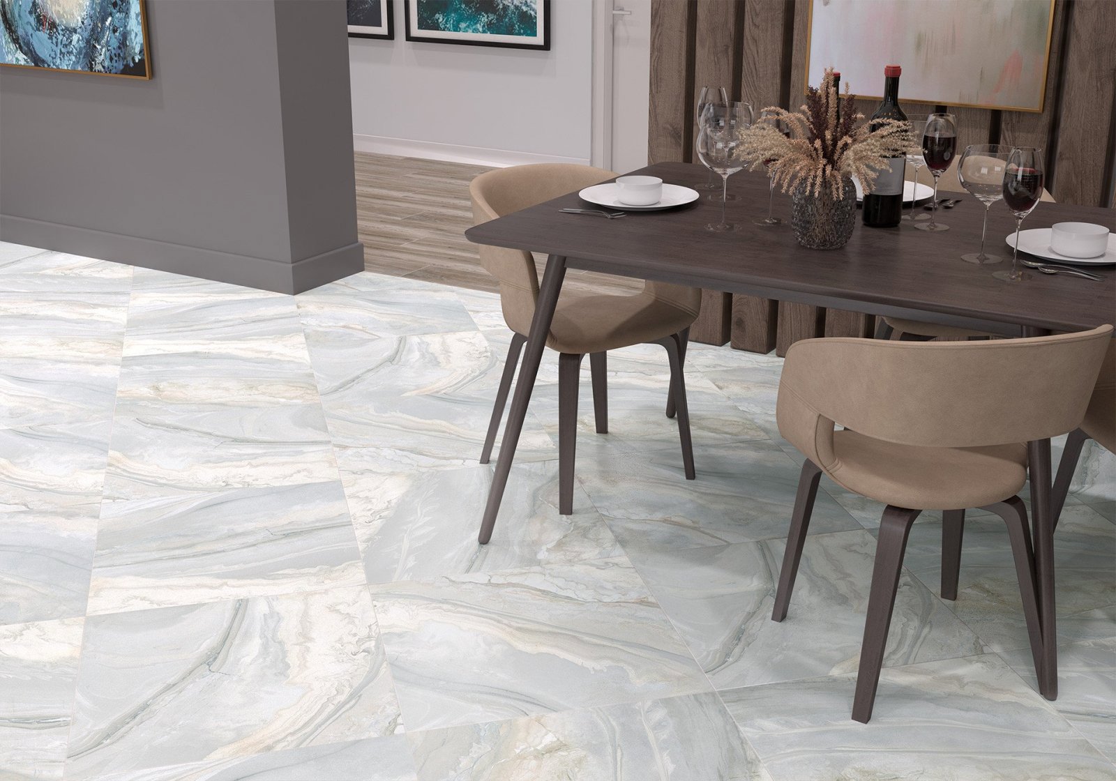 Изображение товара Керамогранит Alma Ceramica Magic GFU04MGC47Lekb 60x60 см для пола и стены