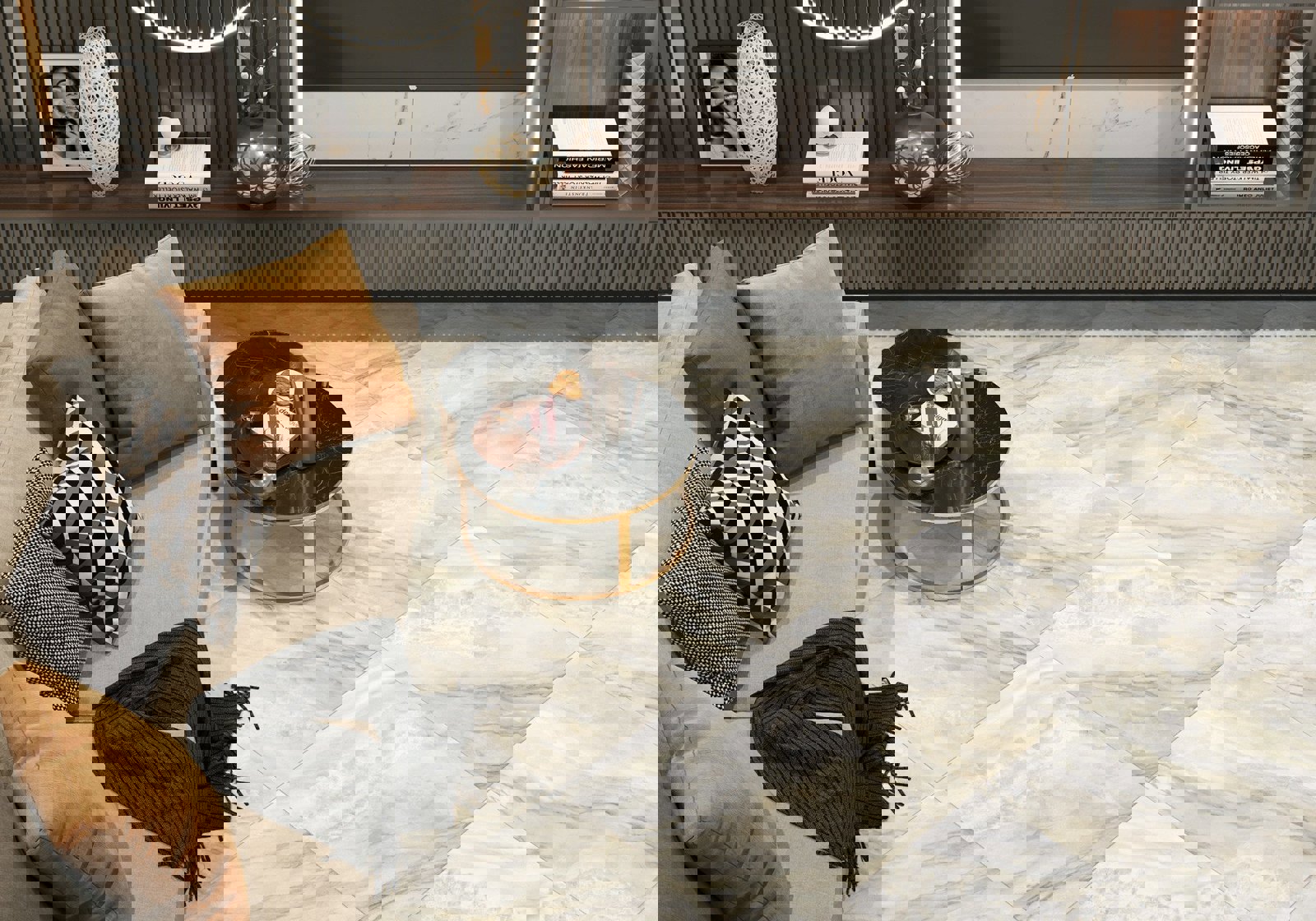 Изображение товара Керамогранит Alma ceramica Marmaris GFU04MAS40Rekb 60x60см бежевый для пола и стен