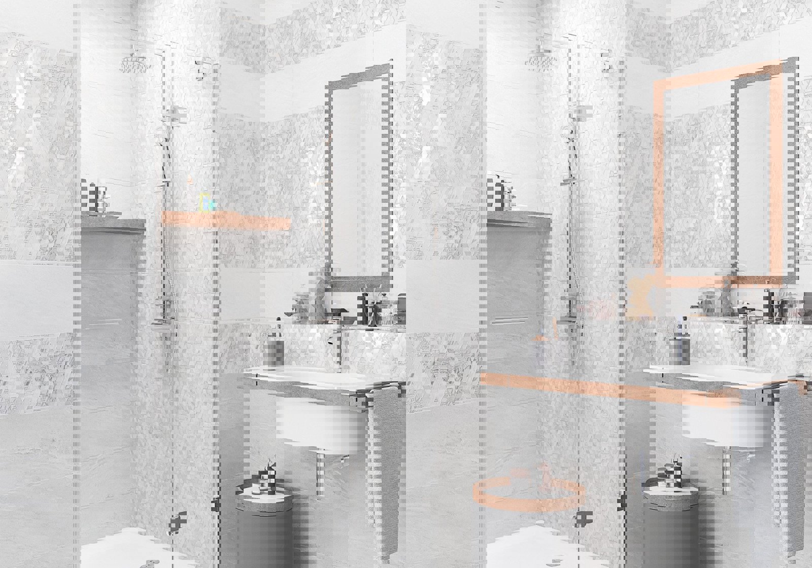 Изображение товара Керамогранит Alma Ceramica Slate rock 60x60 см серый матовый для пола и стен Изображение товара Керамогранит Alma Ceramica Slate rock 60x60 см серый матовый для пола и стен