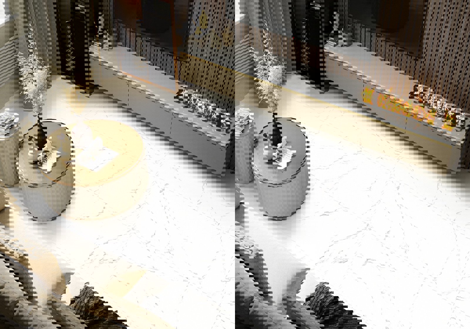 Изображение товара Керамогранит Alma ceramica Mirage GFA114MRG00Pekb 57x114 см белый