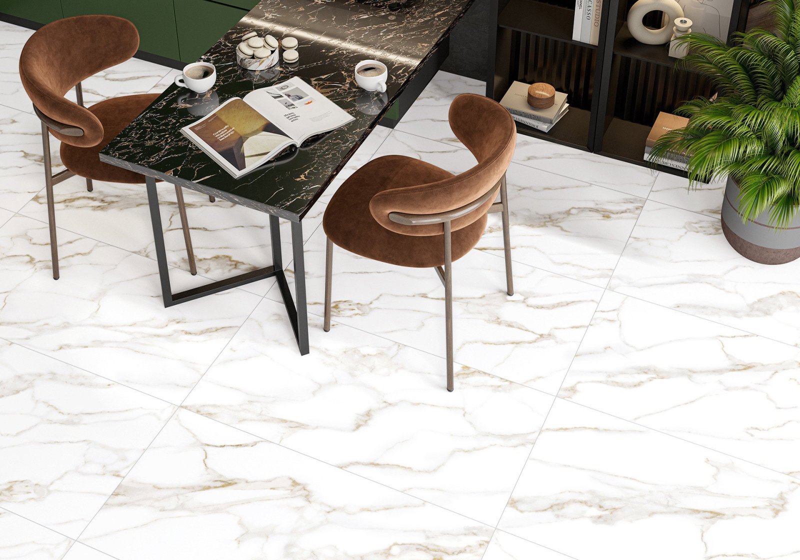 Изображение товара Керамогранит Alma ceramica Granada GFA114GRD04Rekb 57x114см цвет белый, цена за упаковку