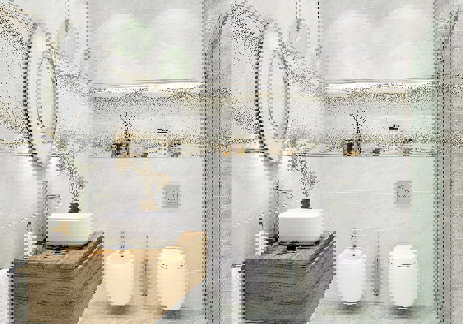 Изображение товара Керамогранит Alma ceramica Wizard GFU04WZR07Rekb 60x60см цвет светло-серый, цена за упаковку