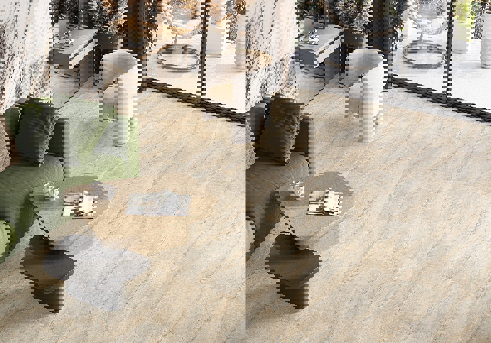 Изображение товара Керамогранит Alma ceramica Daino reale GFU04DRL40Rekb 60x60см цвет бежевый, цена за упаковку