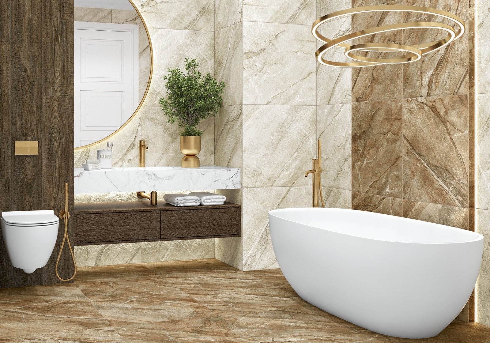 Изображение товара Керамогранит Alma ceramica Magma GFU04MGM04Rekb 60x60см цвет бежевый, цена за упаковку