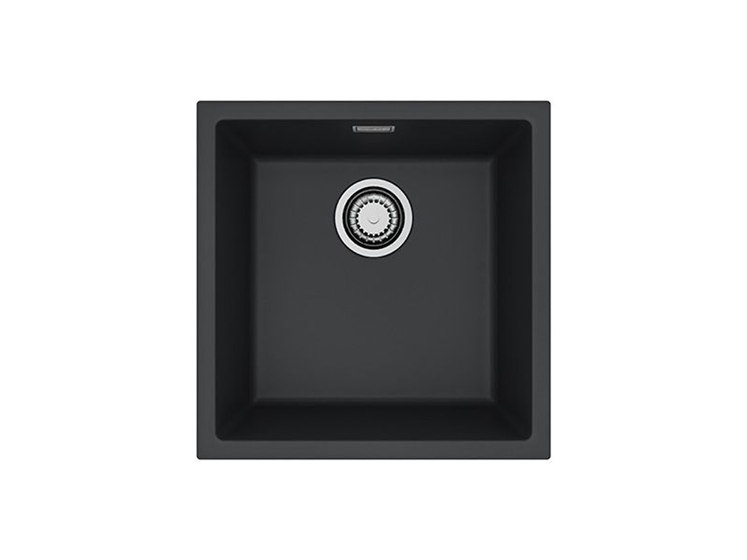 Изображение товара Мойка для кухни ALVEUS 1150048 врезная из искусственного камня 45x45 см черная
