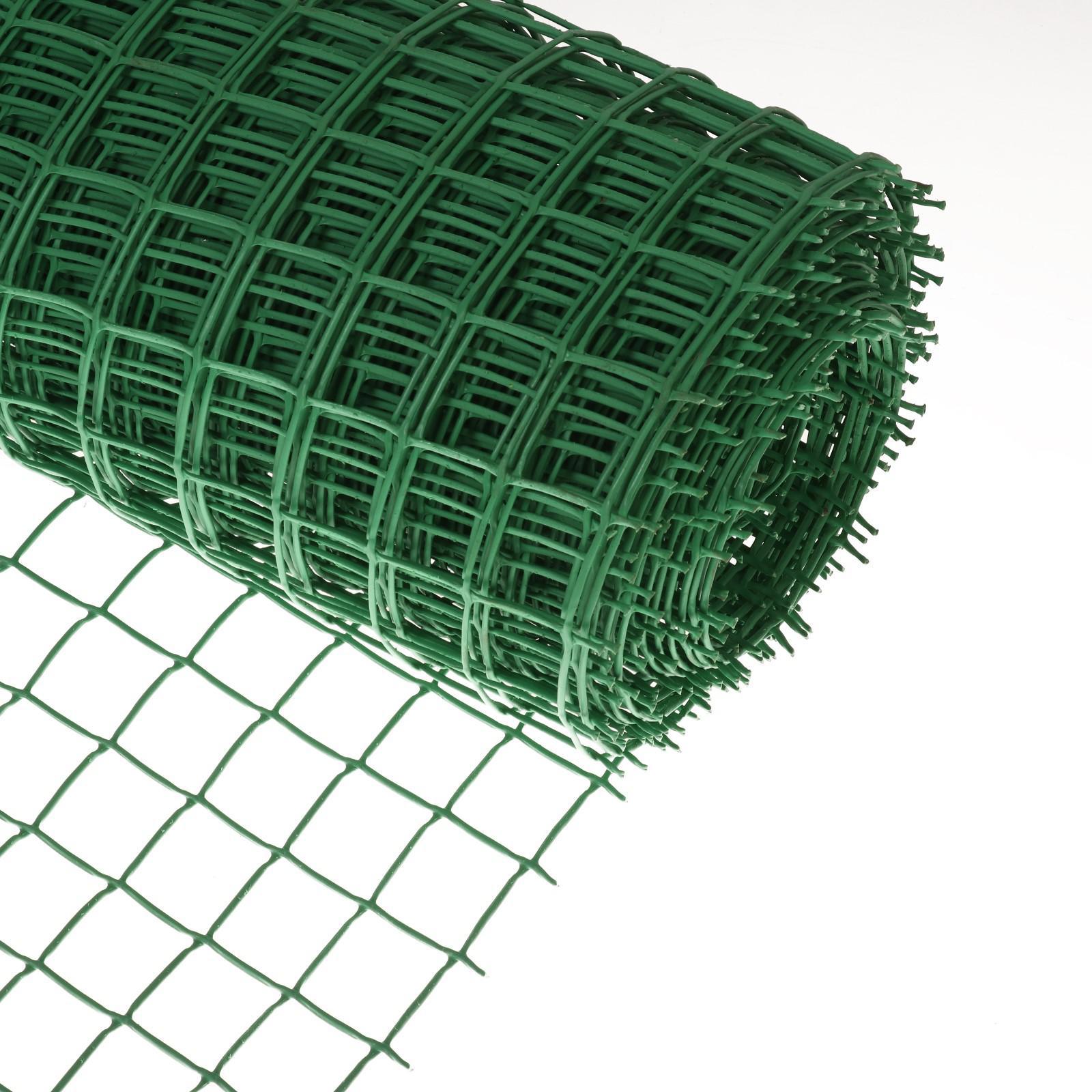 Сетка садовая Greengo 1x20 м ячейка 50x50 мм пластиковая зелёная ️ ...