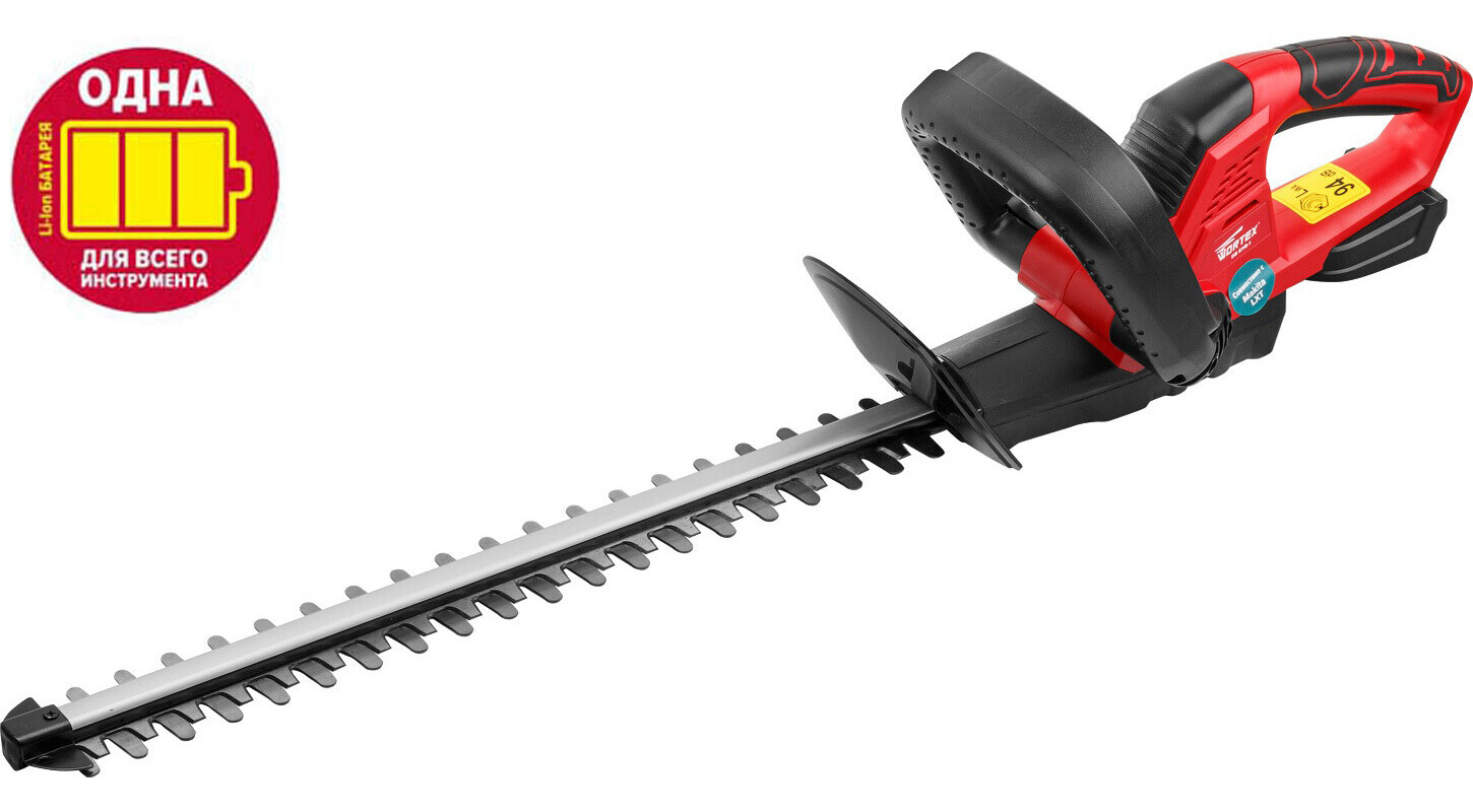 Изображение товара Кусторез аккумуляторный WORTEX DB 5118-1 ALL1 SOLO 18 В без аккумулятора и ЗУ