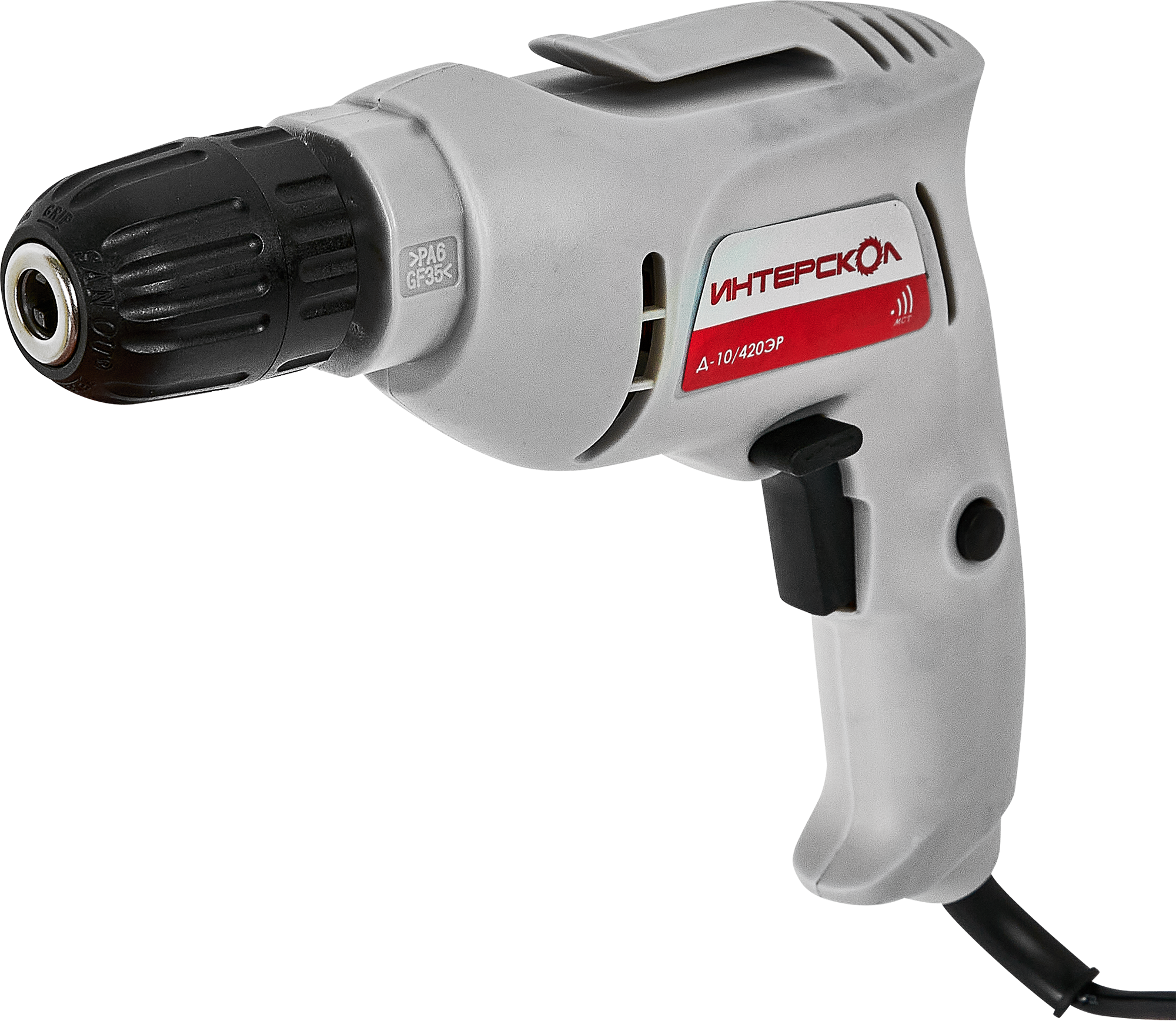 Изображение товара Дрель сетевая Интерскол Д-10/420ЭР, 420 Вт