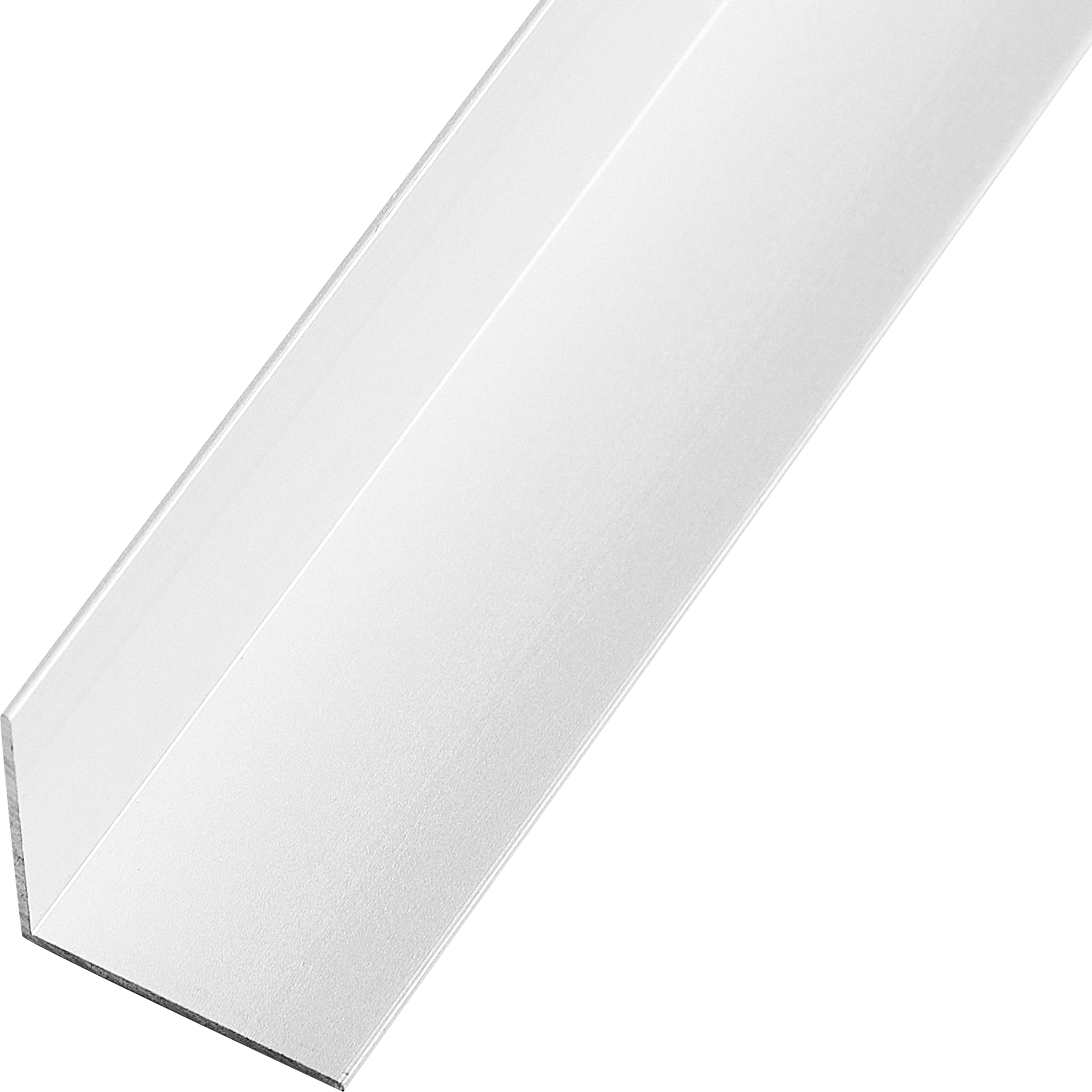 Изображение товара Профиль L-образный алюминий анодированный 15x15x1 мм 2700 мм серебро