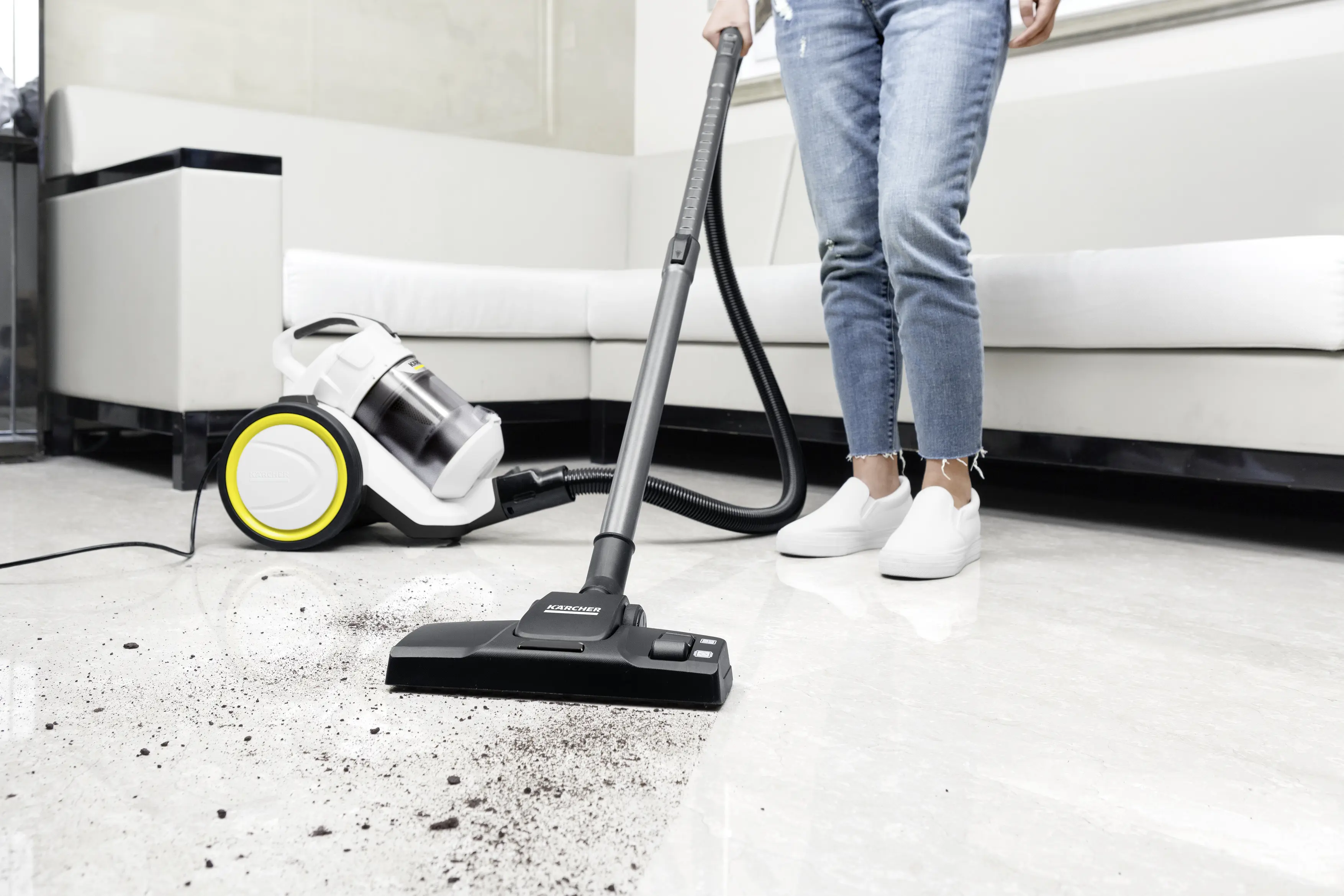Пылесос Karcher VC 3 (ERP) EU-I 700 Вт цвет белый - 7