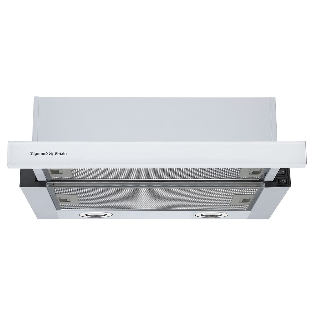 Изображение товара Встраиваемая вытяжка Zigmund & Shtain K 017.6 W 24 см белая для кухни