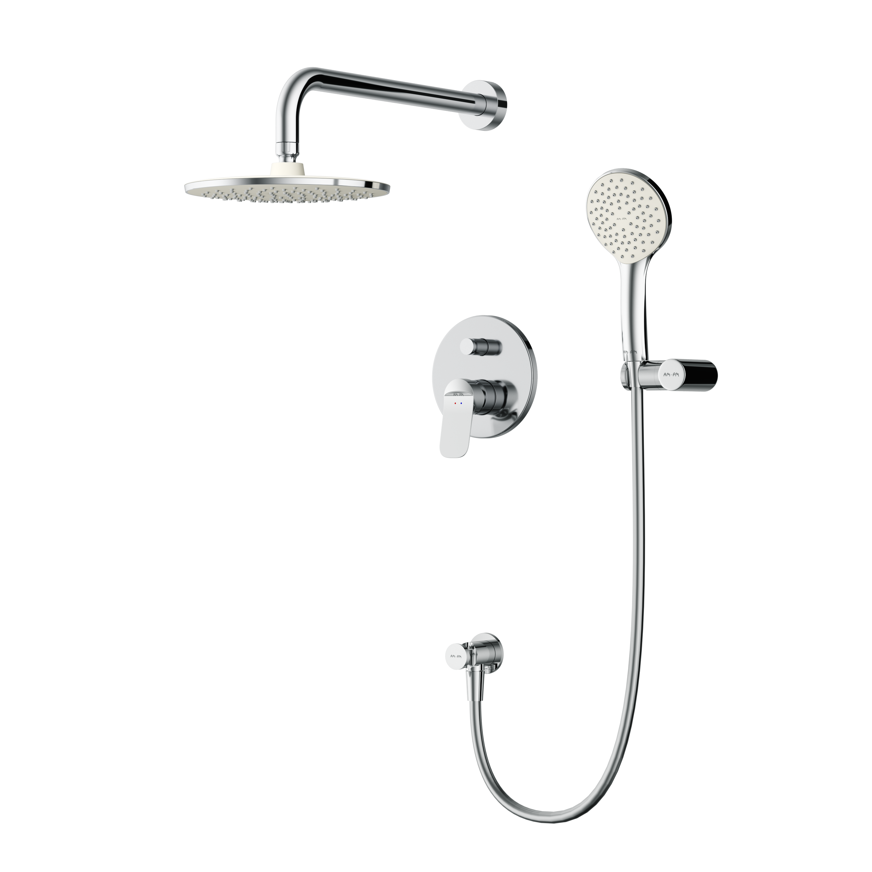 Изображение товара Душевая система AM.PM Moxie FB9M1RH00 скрытого монтажа с одним режимом хром