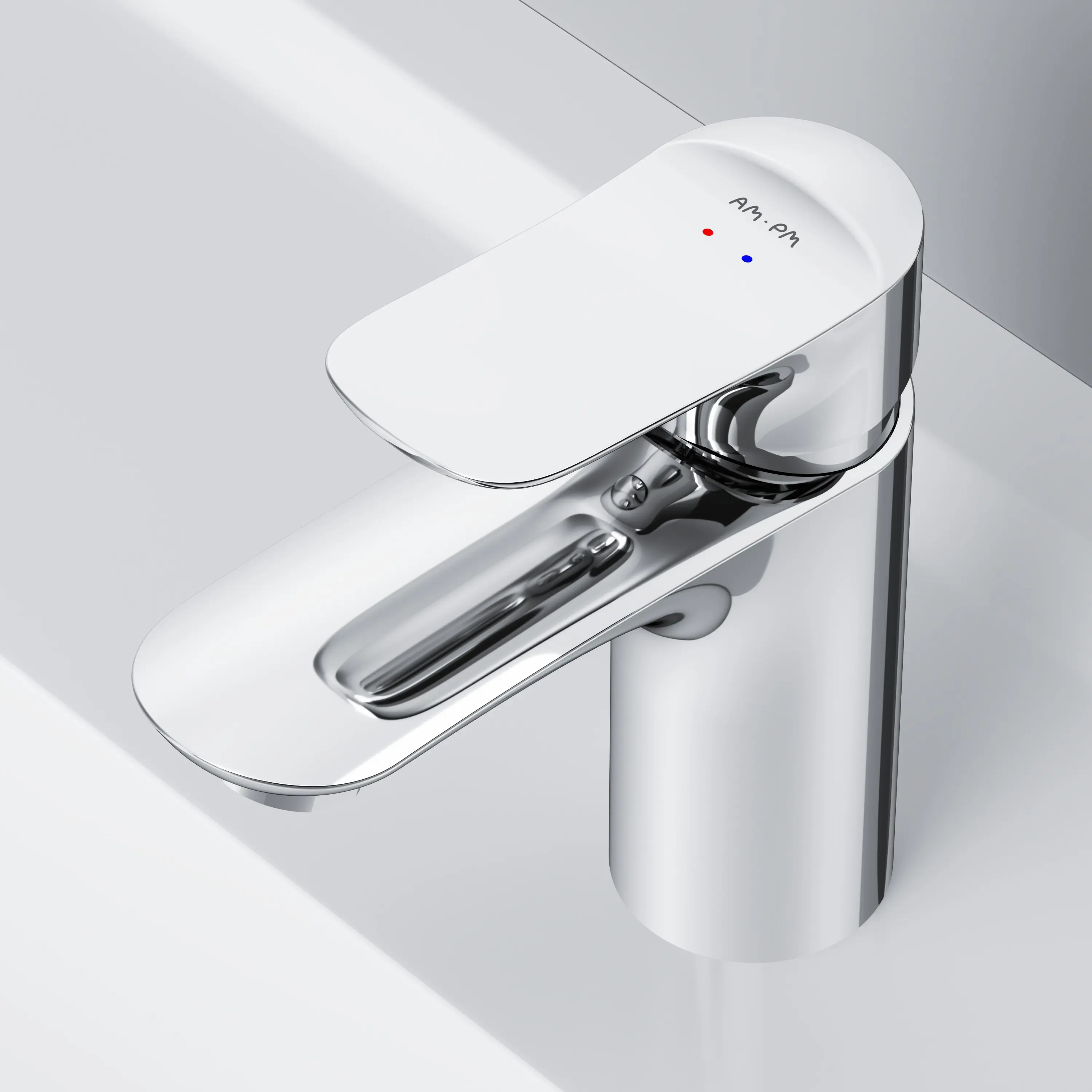 Смеситель для раковины AM.PM Moxie F9ML2100 однорычажный цвет хром - 13
