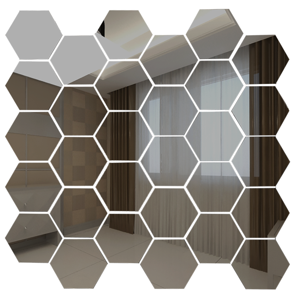 Изображение товара Зеркальная мозаика ДСТ СГ1 29x29 см цвет Графит