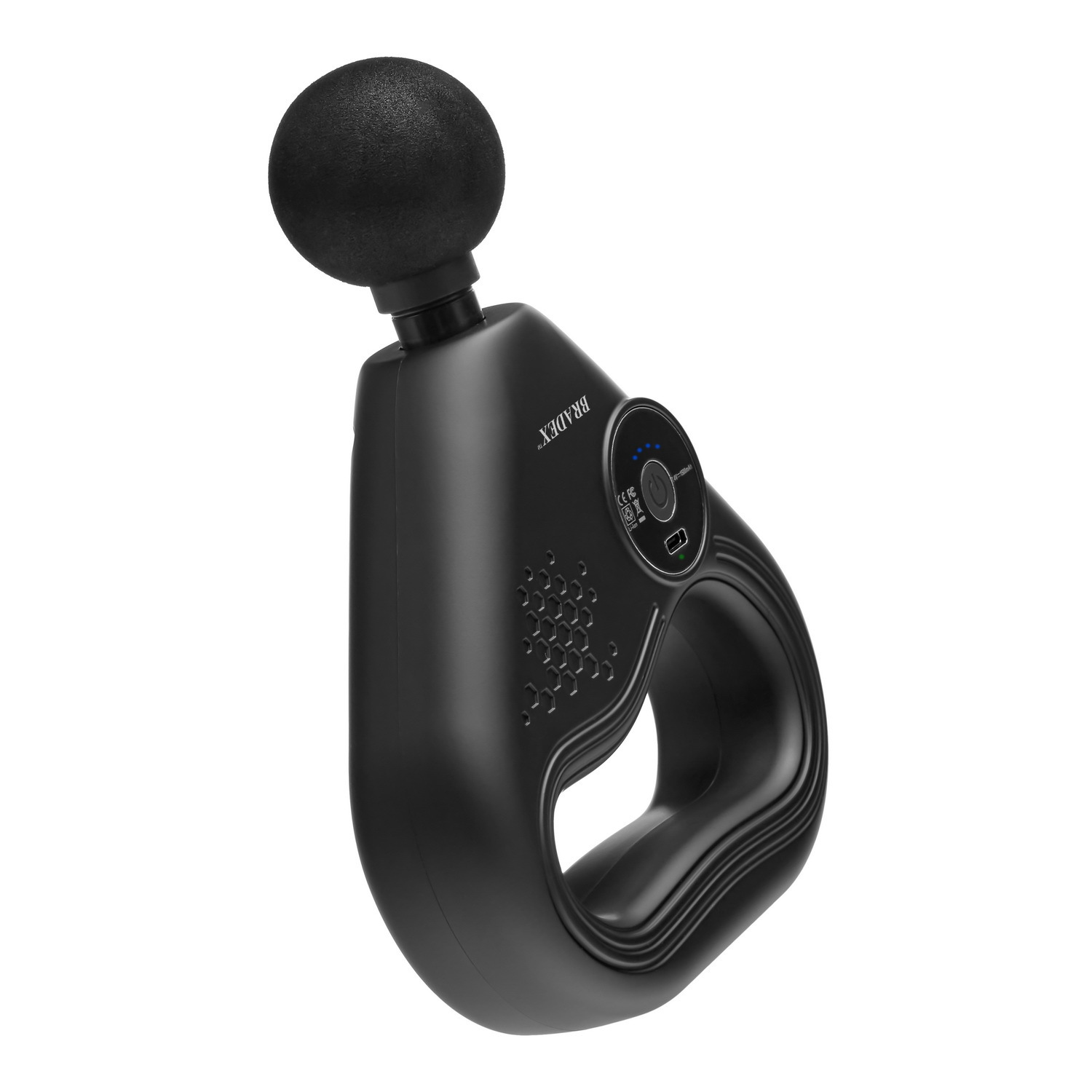 Изображение товара Массажный пистолет Bradex Флекс Kz 1426 с акупунктурной лентой - портативное устройство для эффекти