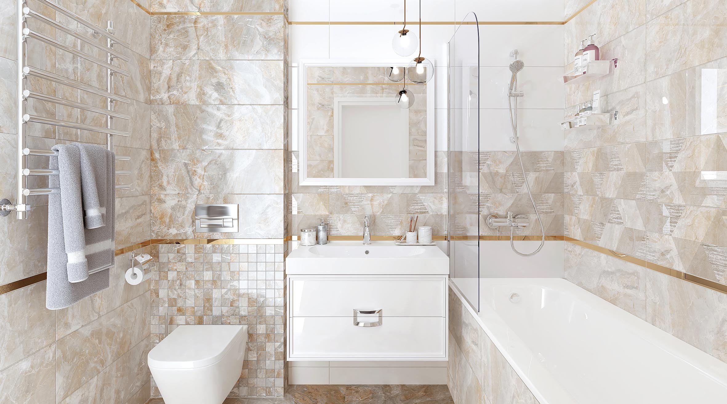 Изображение товара Керамическая плитка Laparet Jasper х9999281541 25x75см 1.69 м² цвет серый, цена за упаковку