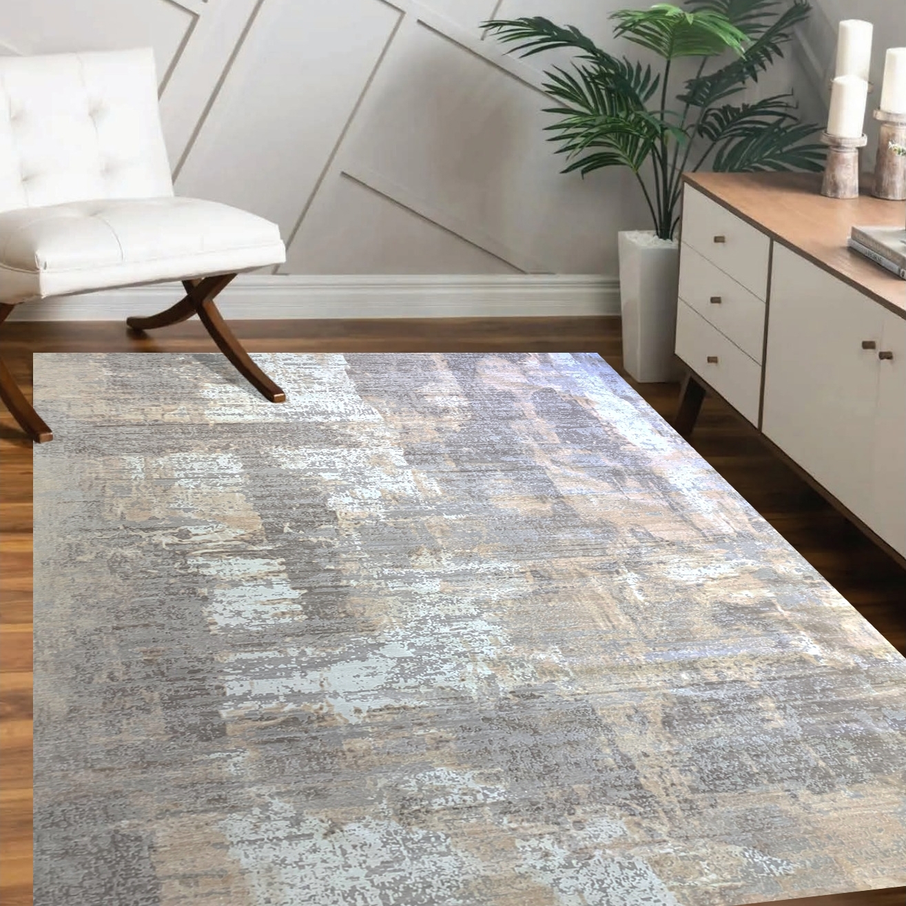 Изображение товара Ковер Урбан 80x150 см из полиester с современным дизайном