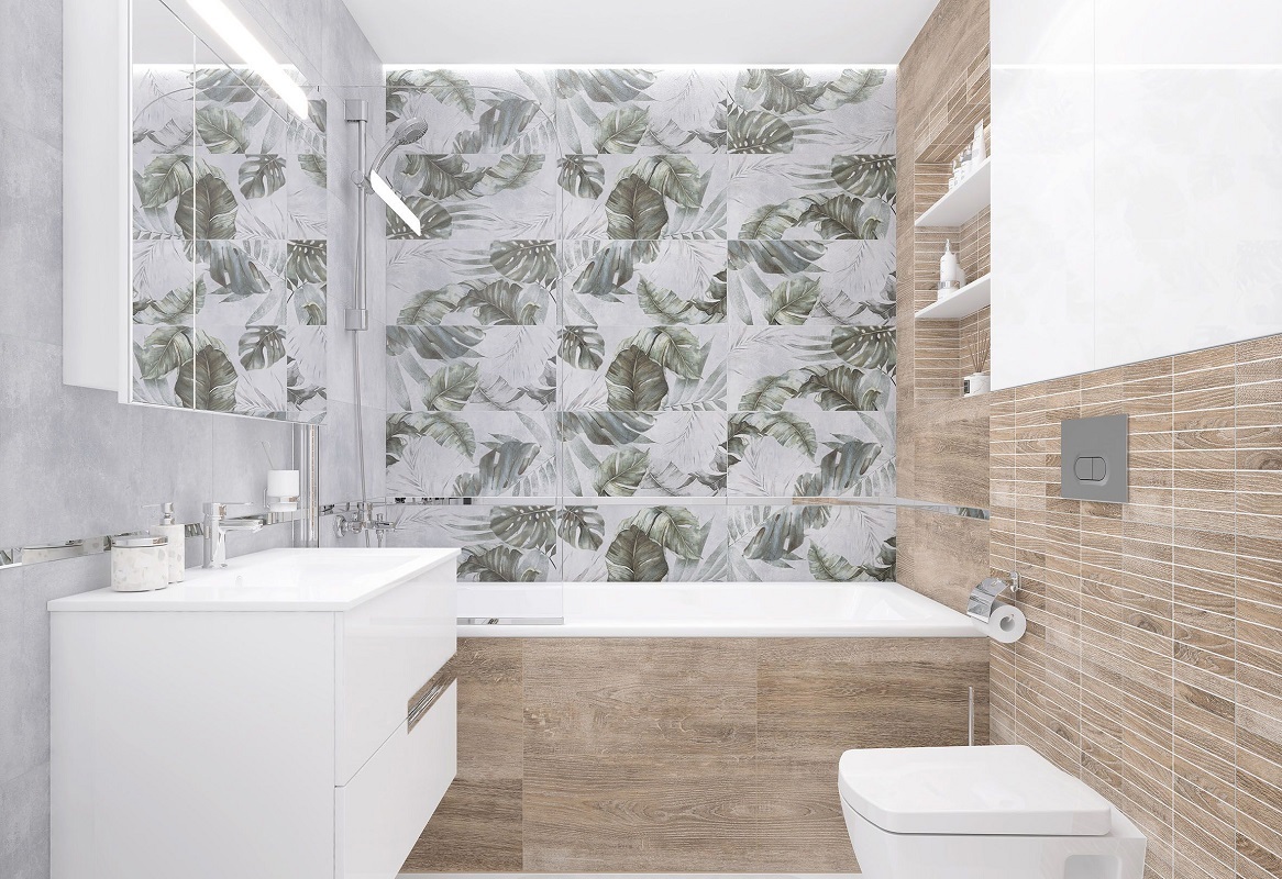 Изображение товара Керамическая плитка Laparet Etnis 60x30 см светло-серая 1.8 м²