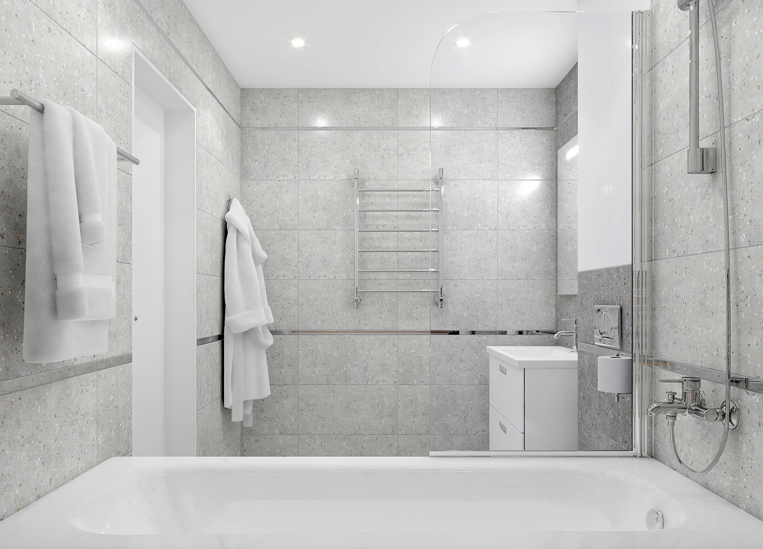 Изображение товара Керамическая плитка Laparet Era х9999285773 60x30см 1.8 м² цвет светло-серый, цена за упаковку