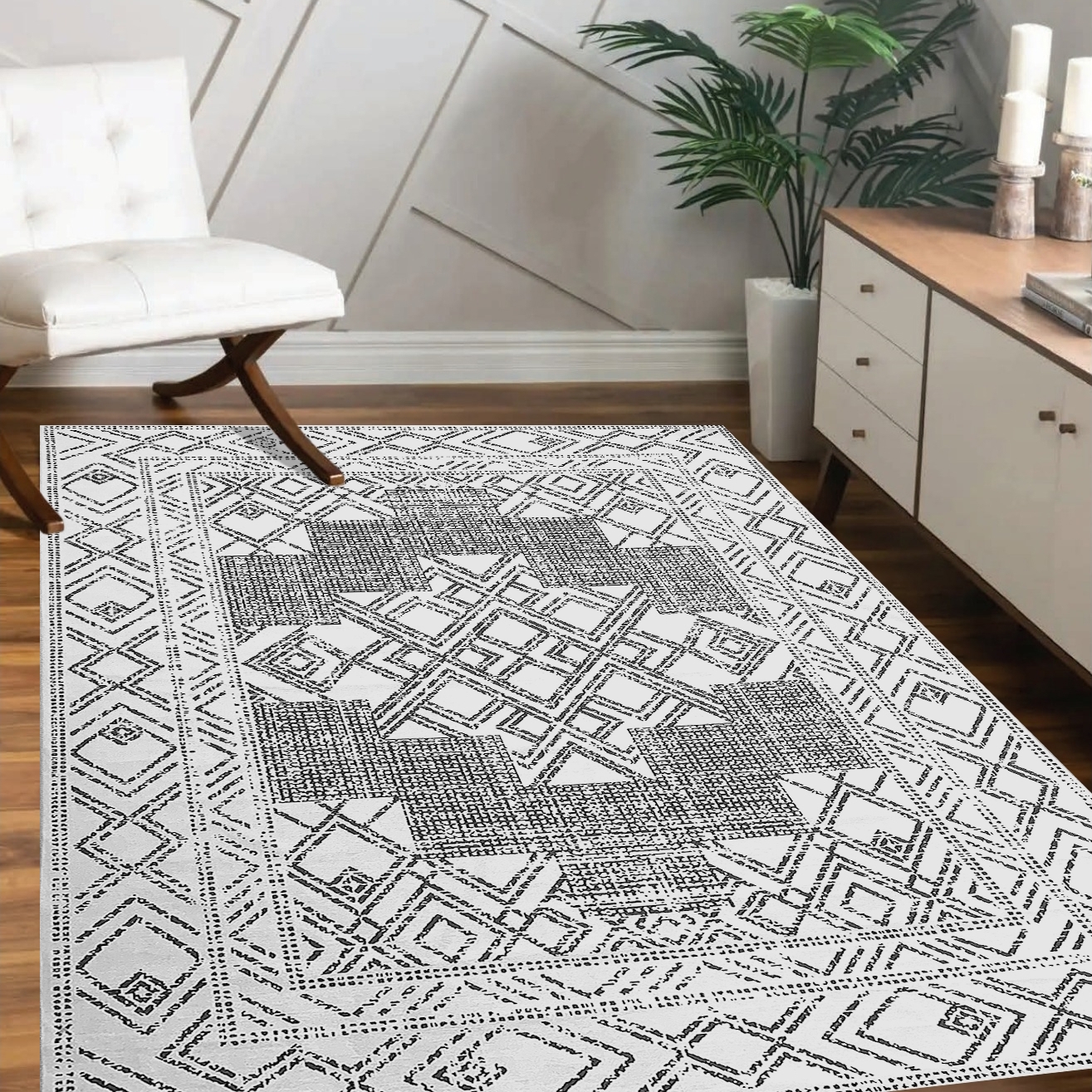 Изображение товара Ковер Урбан 80x150 см полиэстер 800411-1001