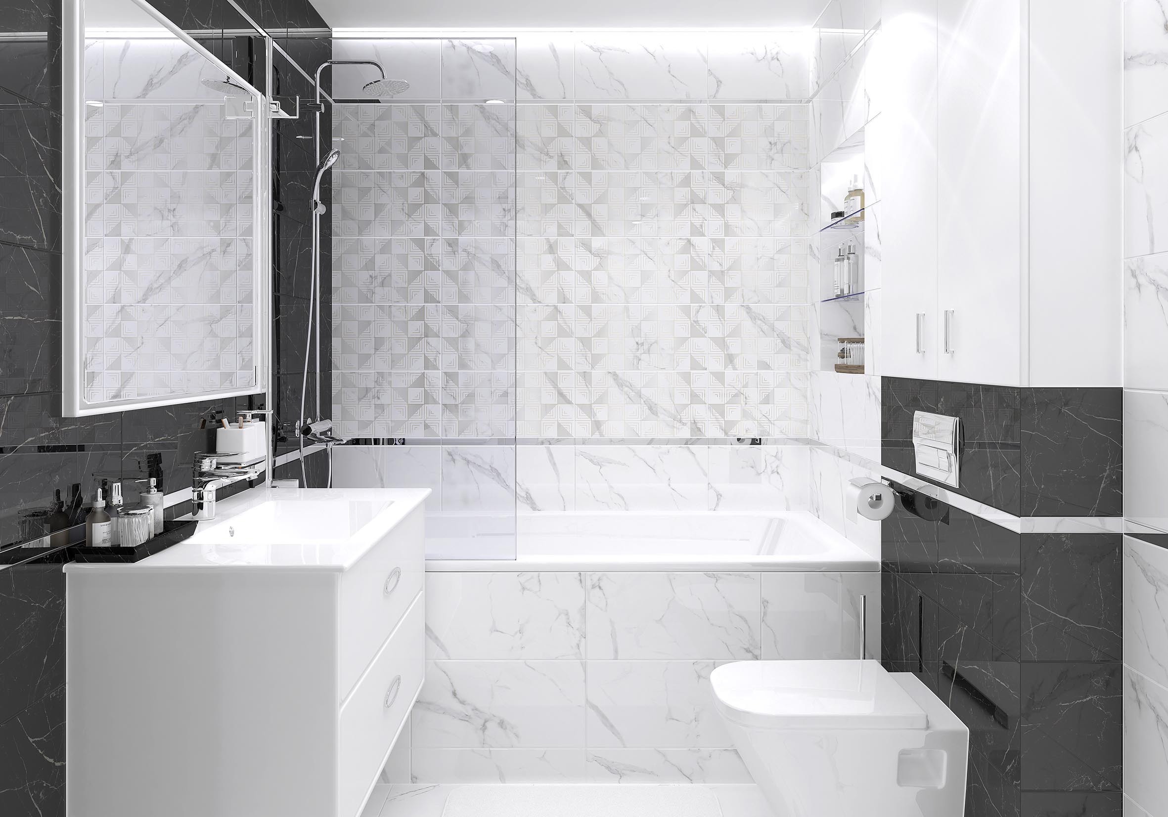 Изображение товара Керамическая плитка Laparet Blondi х9999281776 25x50см 1.5 м² цвет белый, цена за упаковку