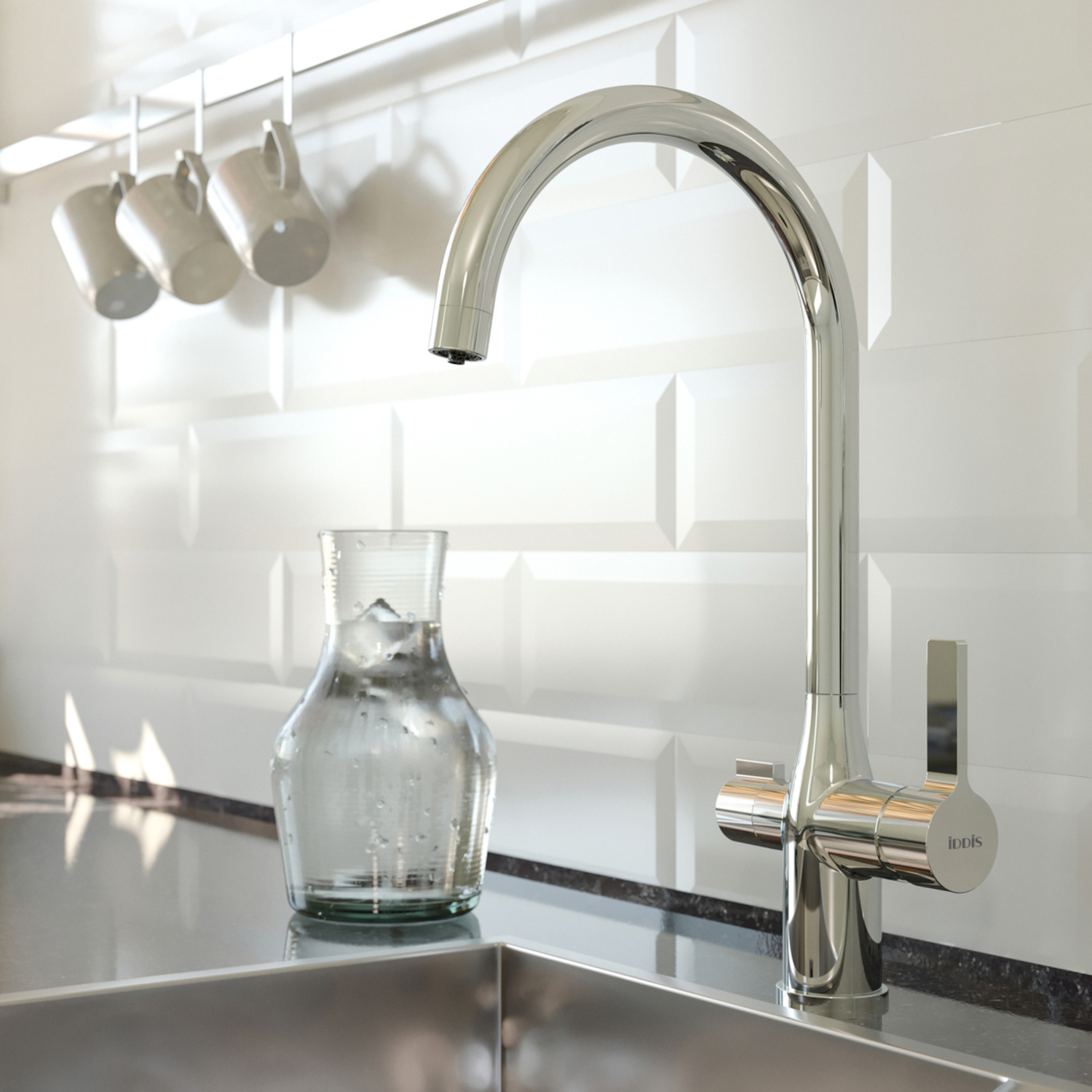 Изображение товара Смеситель для кухни Iddis PURSBFJi05 с долговечным покрытием и надежным керамическим картриджем
