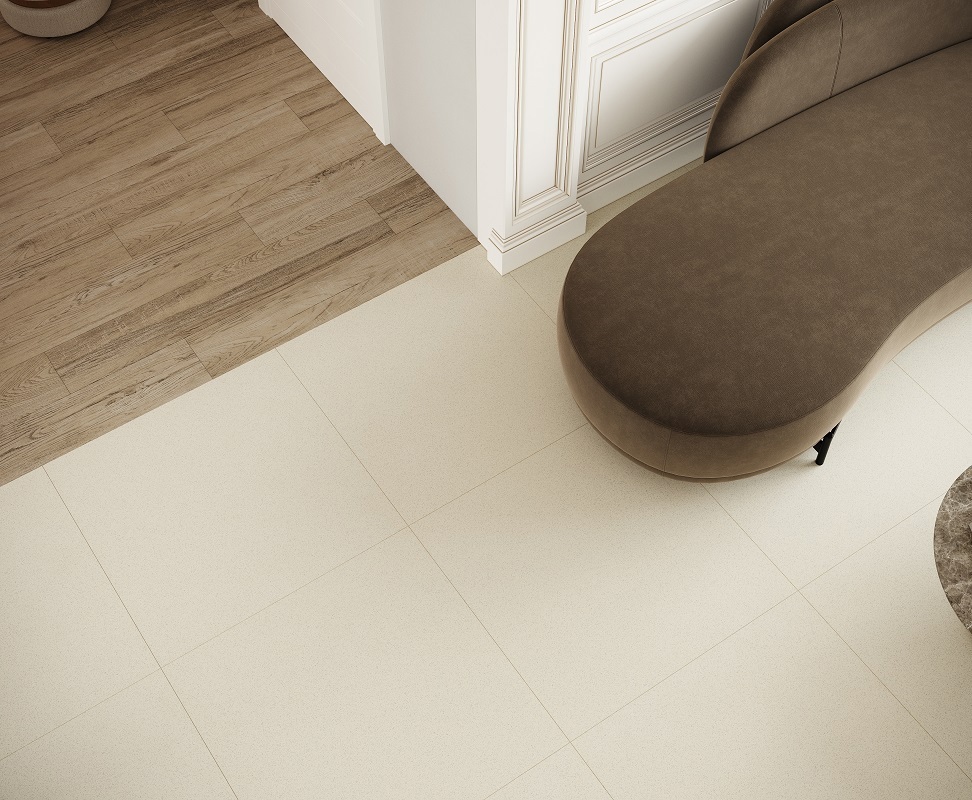 Изображение товара Керамогранит Laparet Prism Ivory 80x80 см бетон влагостойкий морозостойкий