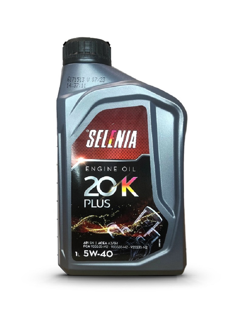 Изображение товара Моторное синтетическое масло Petronas Selenia 20K PLUS 5W-40 1л для бензиновых и дизельных двигател