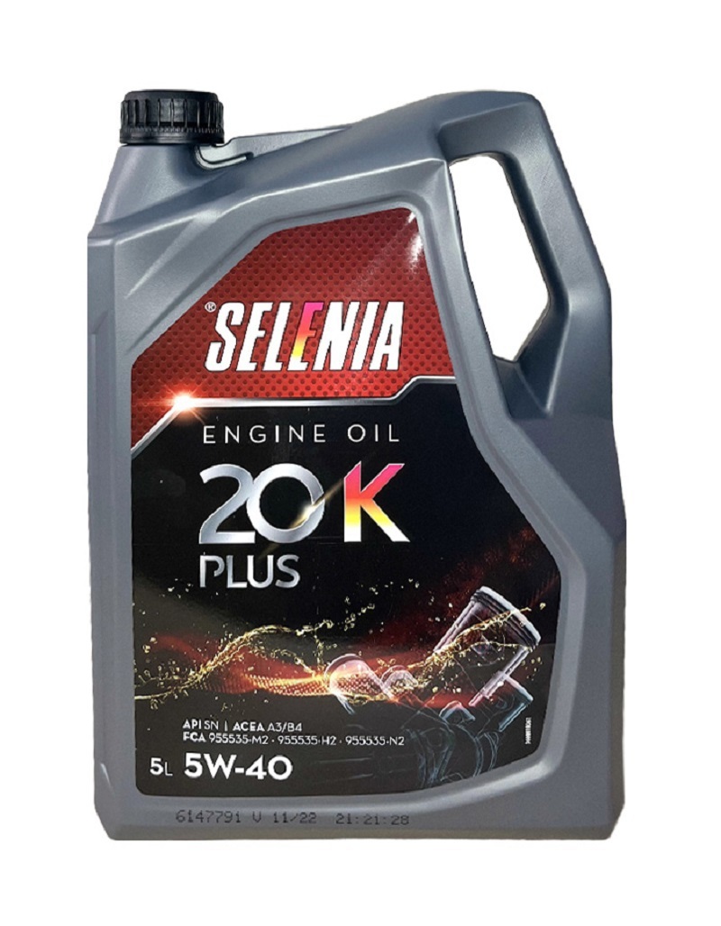 Изображение товара Моторное синтетическое масло Petronas Selenia 20K Plus 5W40 5л для автомобиля