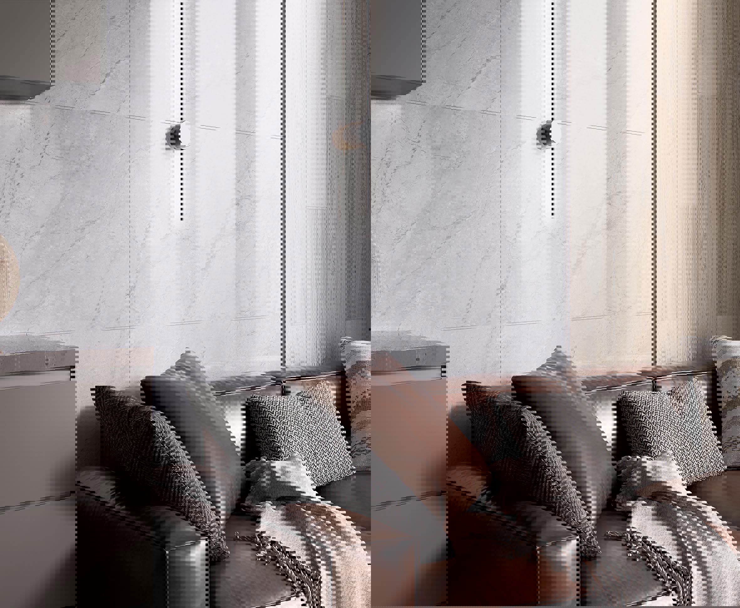 Изображение товара Керамогранит Laparet Antalya Grey 60x120 см, глянцевый, влагостойкий, для стен и пола