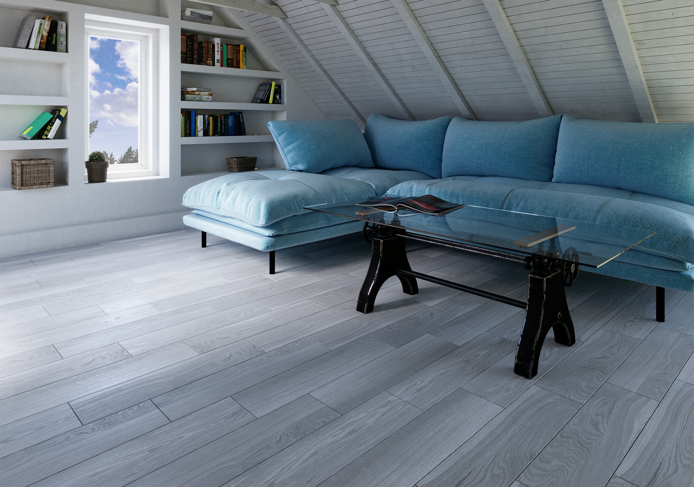 Изображение товара Керамогранит Laparet Celtic серый 15x60 см матовый 1.35 м² для пола и стен